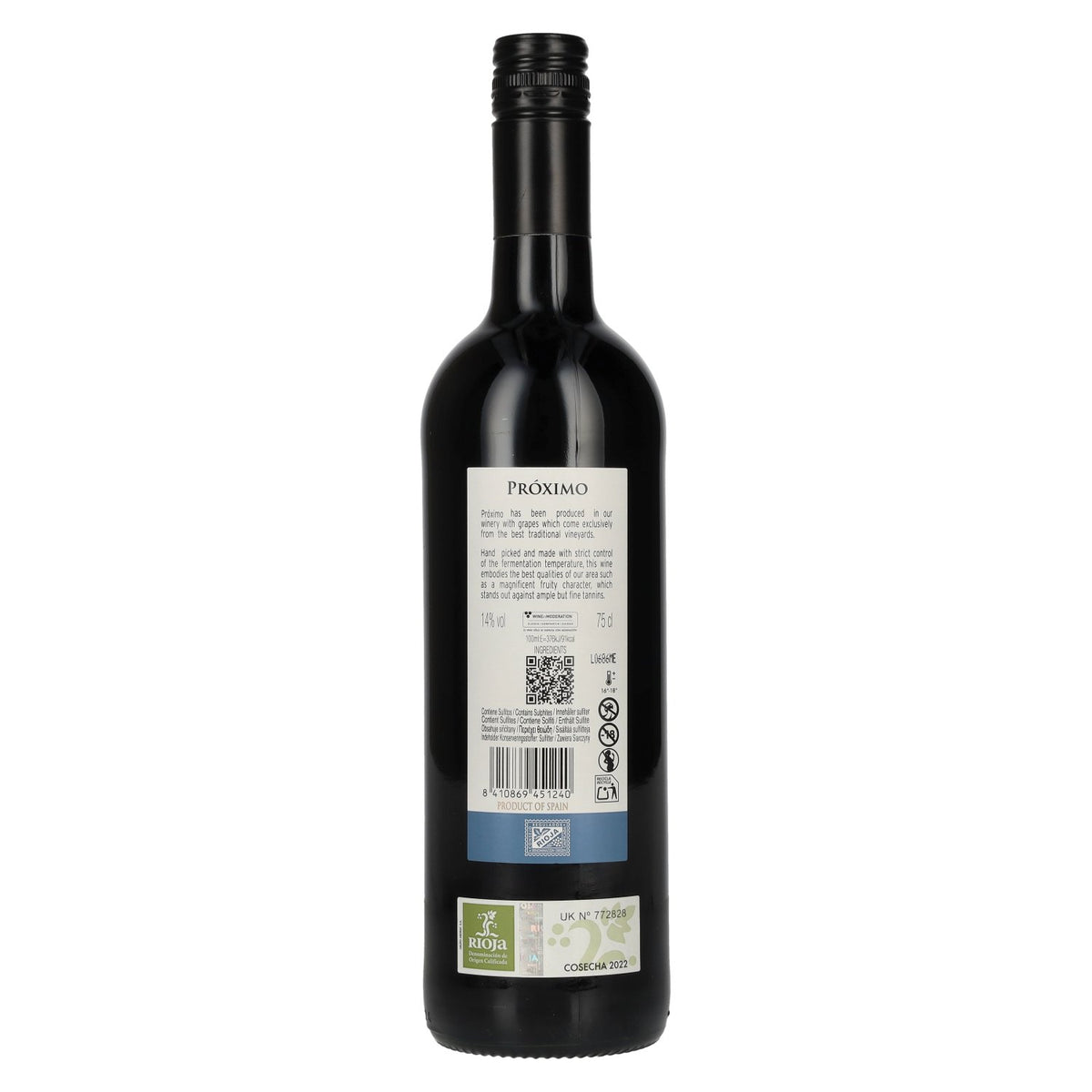 Marqués de Riscal Próximo Rioja DOC 2022 14% Vol. 0,75l