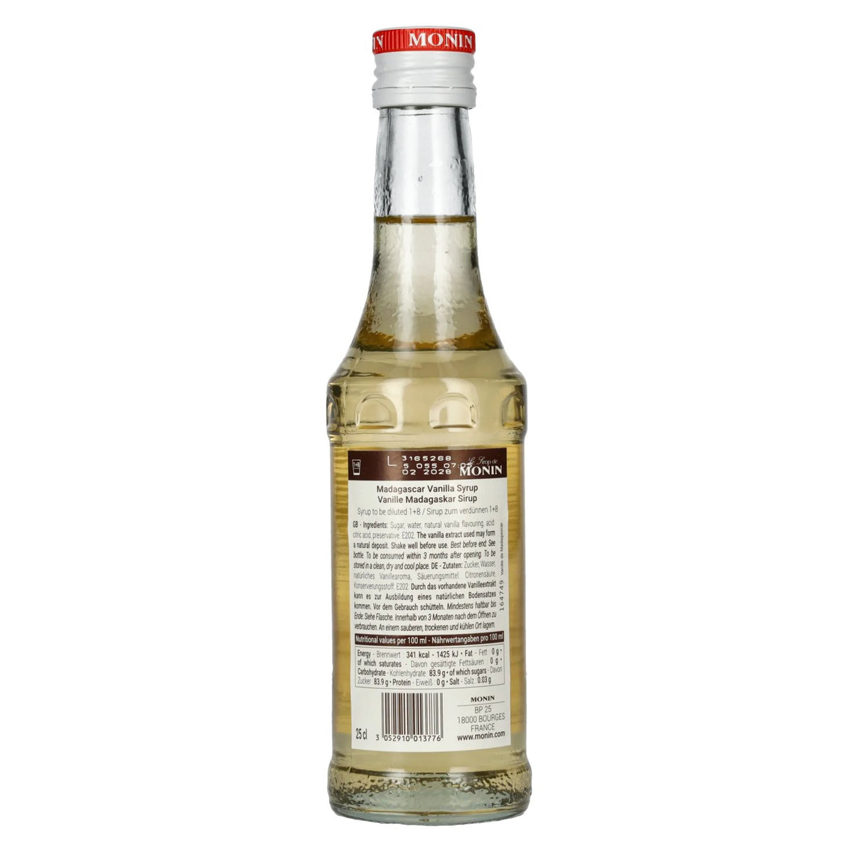 Monin VANILLA Syrup 0.25 l