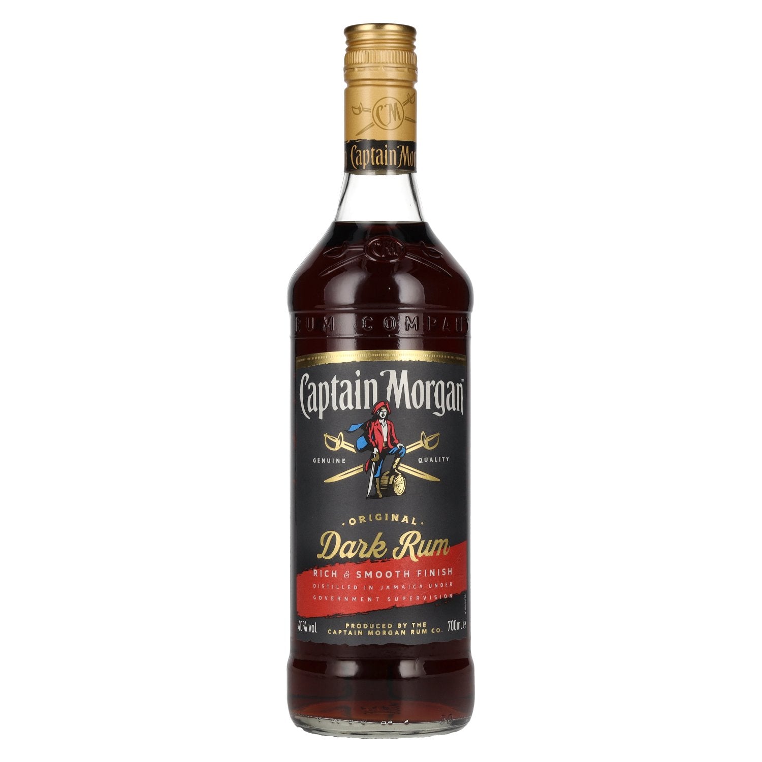 Captain Morgan DARK RUM 40% vol. 0,7l