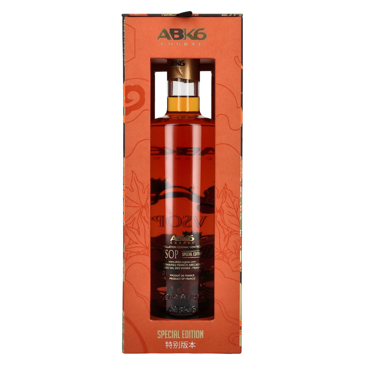 Cognac ABK6 VSOP « Chinese Horse Edition », 40 % vol., 0,7 l, dans un coffret cadeau