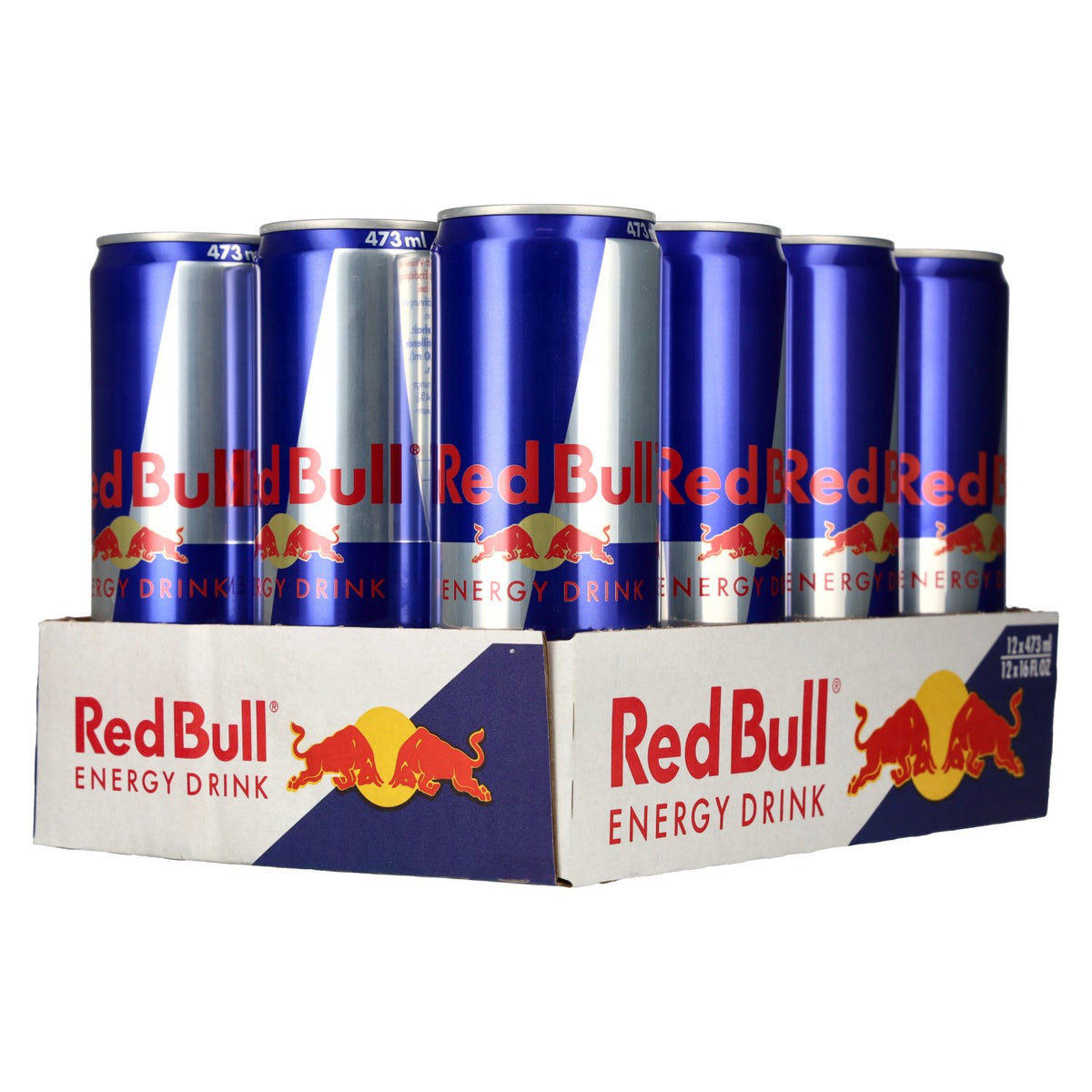Red Bull Energy Drink, 12 canettes de 0,473 l, consigne