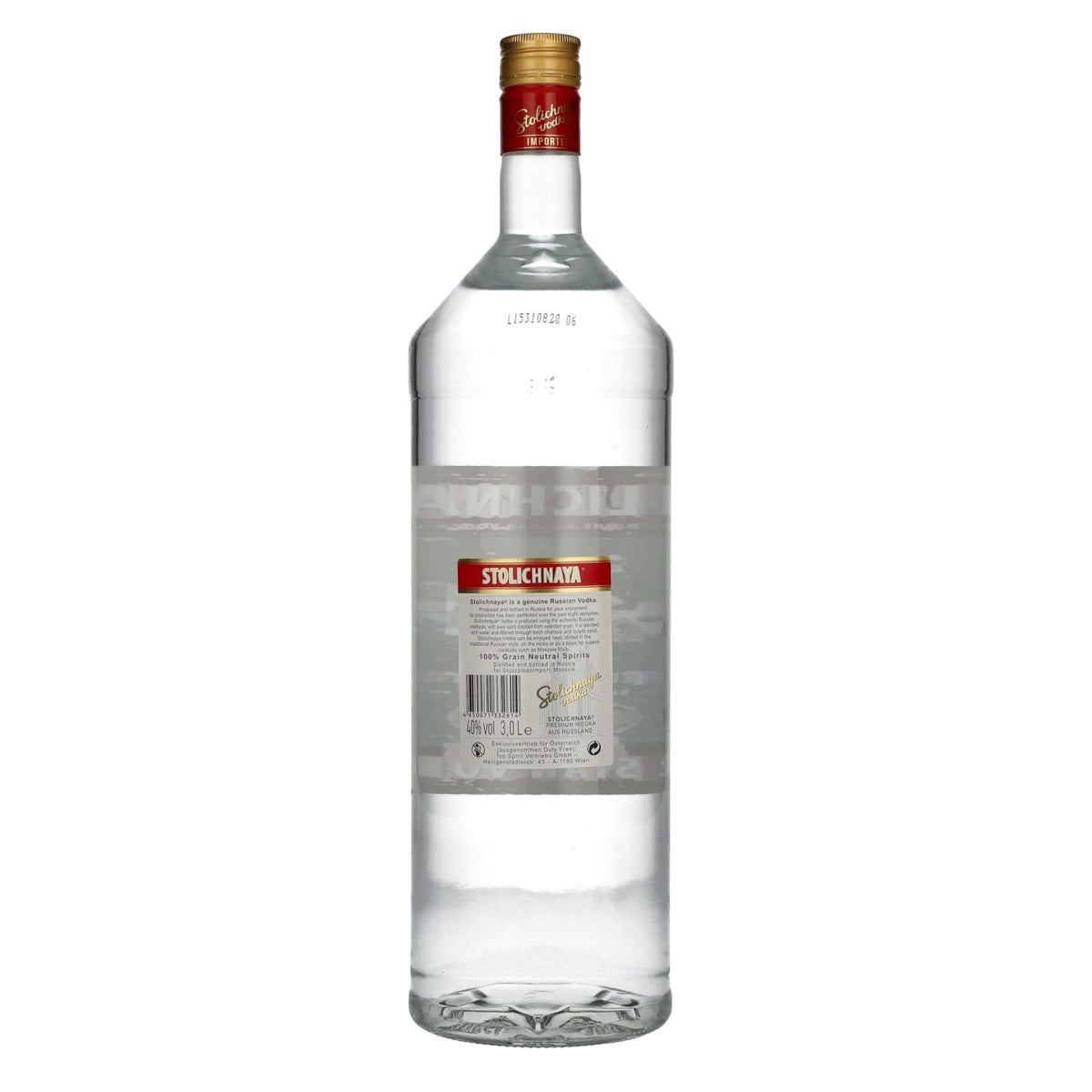 Vodka Stolichnaya Premium FKP 40 % vol. 3 l