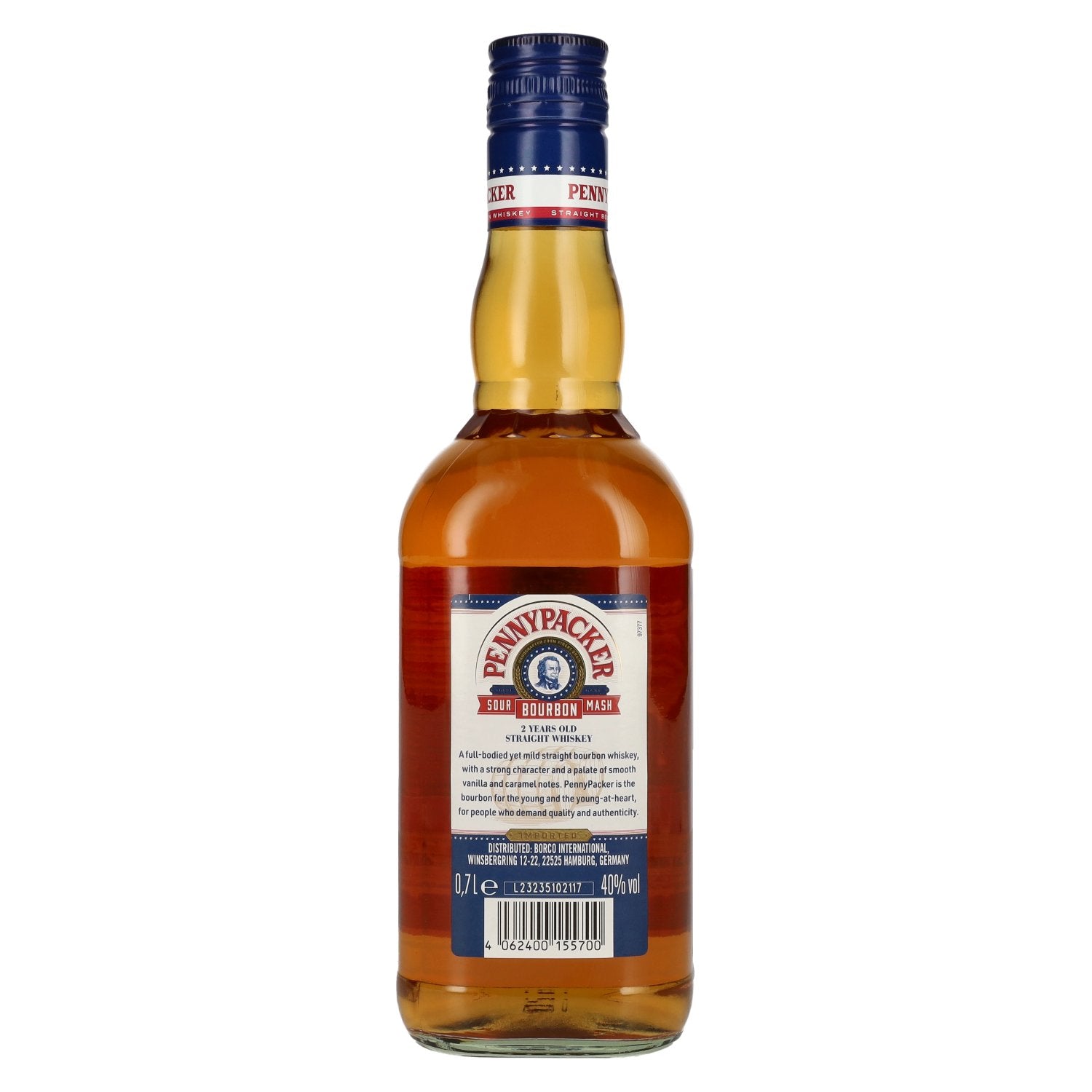 PennyPacker Kentucky Straight Bourbon Whiskey 40% Vol. 0,7l