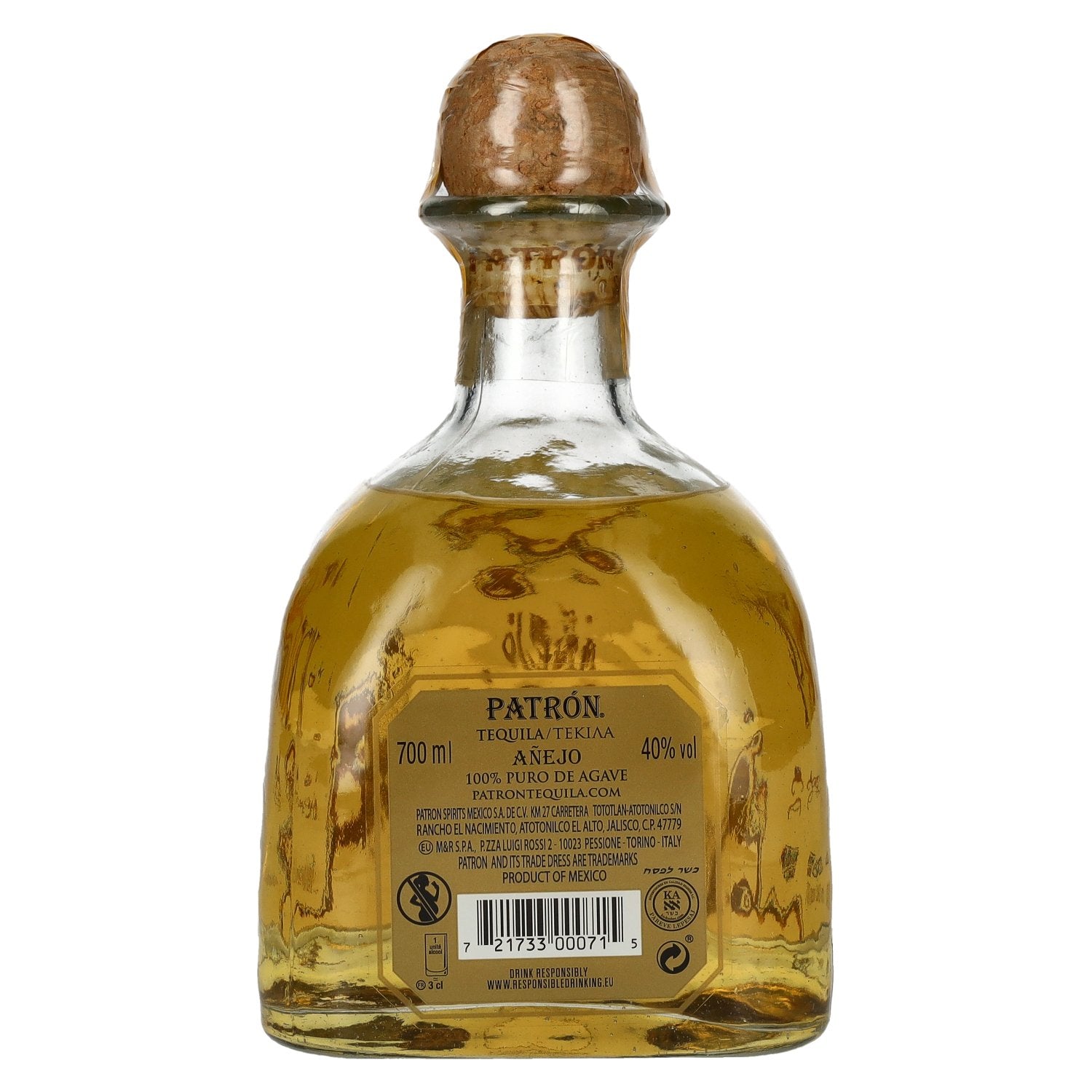 Patrón Tequila Añejo 40% Vol. 0,7l