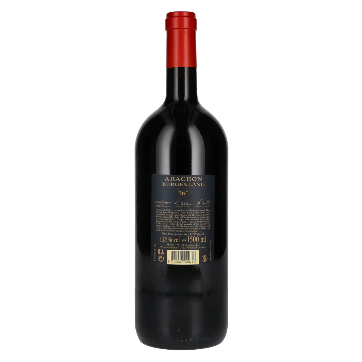 Arachon T.FX.T Burgenland 2020 13,5% Vol. 1,5l