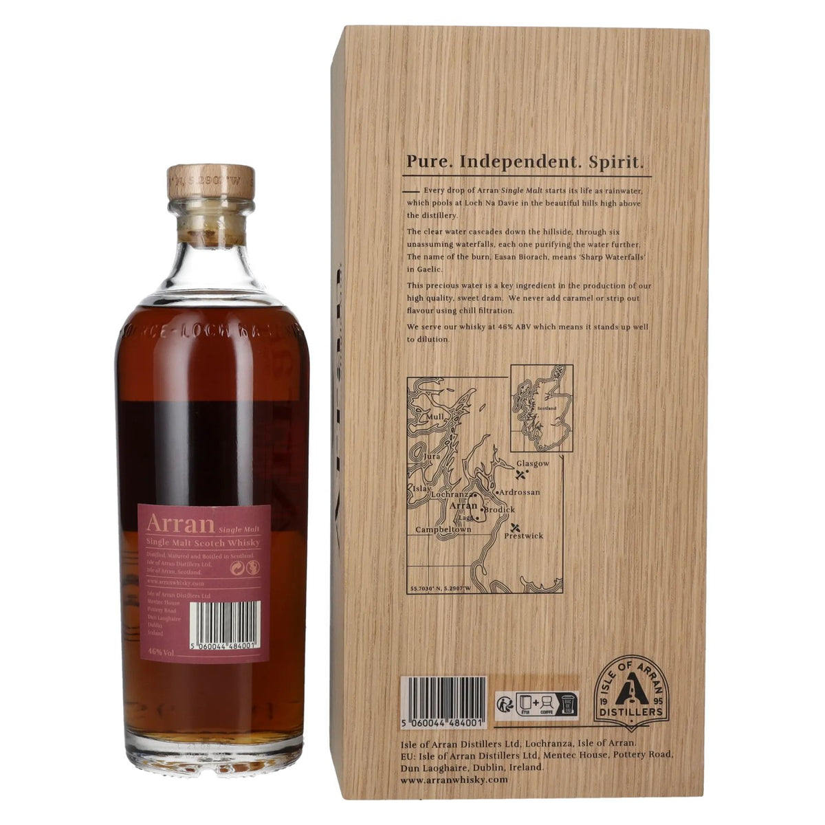 Arran 25 Years Old Single Malt Scotch Whisky 46% Vol. 0,7l in Holzkiste
