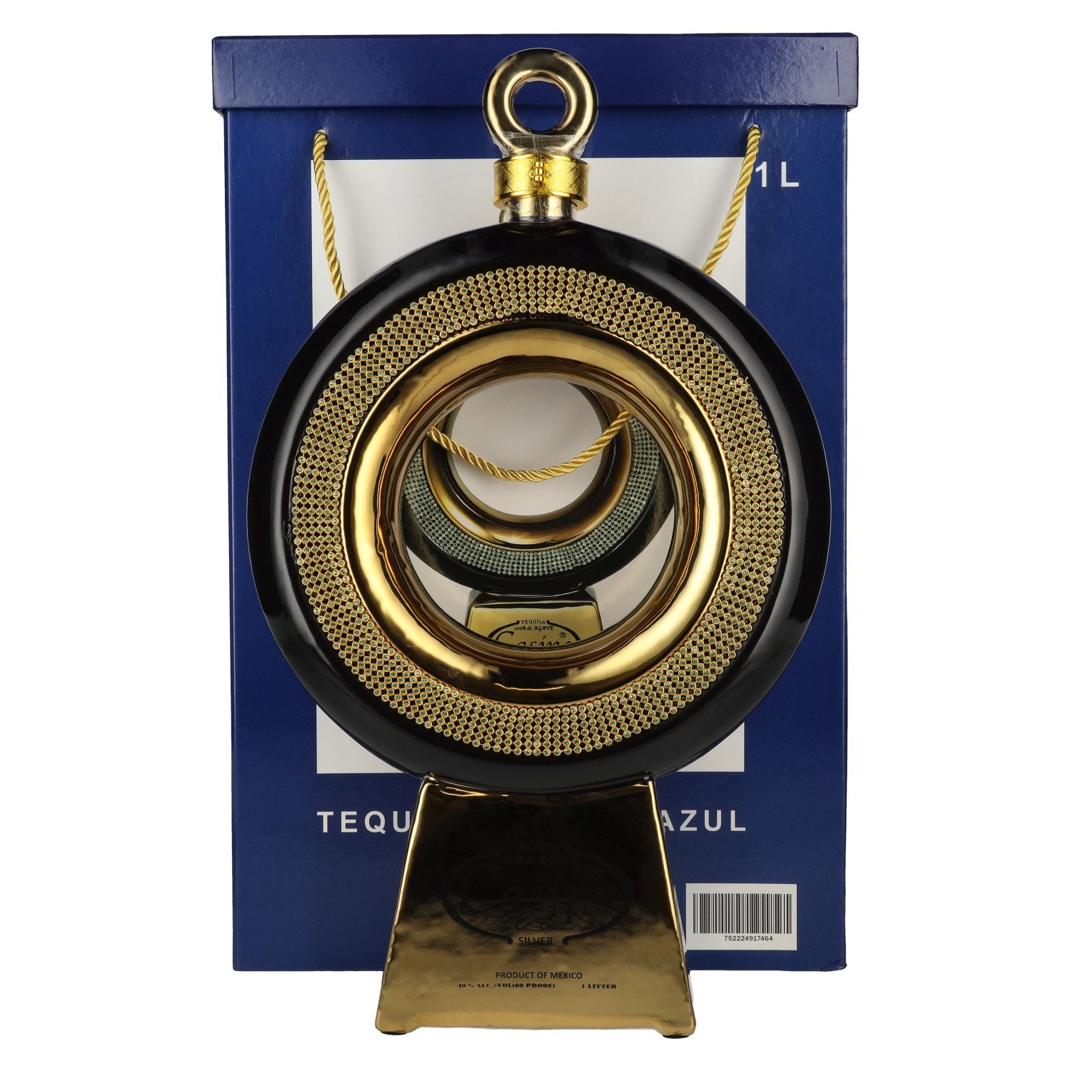 Casino Azul Tequila SILVER 100% de Agave 40% Vol. 1l in geschenkverpakking