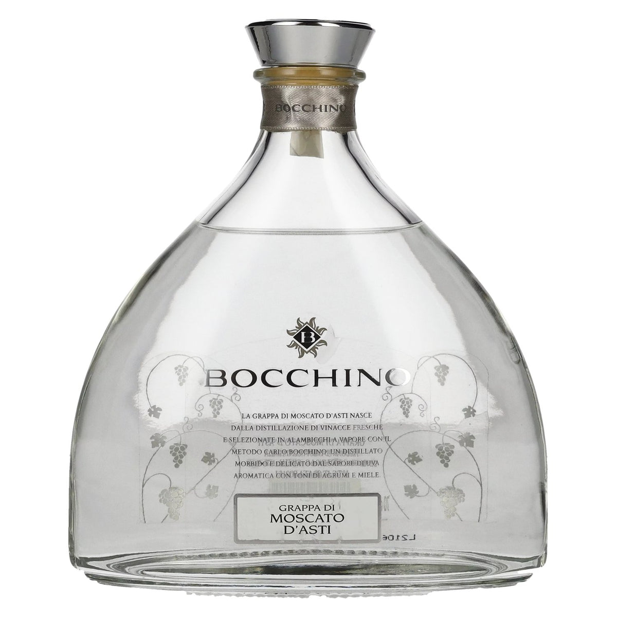 Bocchino Grappa di MOSCATO D'ASTI 40% vol. 0,7l