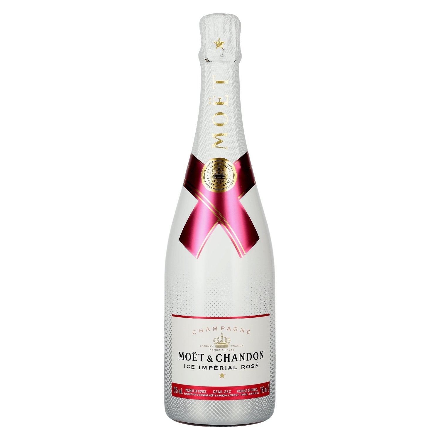 Moët & Chandon Champagne ICE IMPÉRIAL ROSÉ Demi-Sec 12% Vol. 0,75l