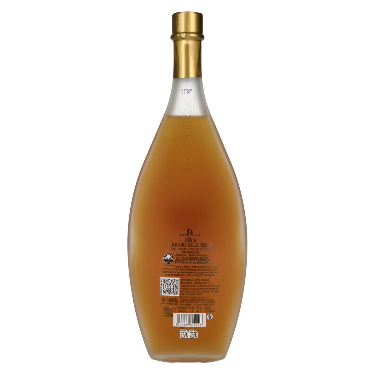 Bottega PESCA Peach Liqueur 28% Vol. 0,5l