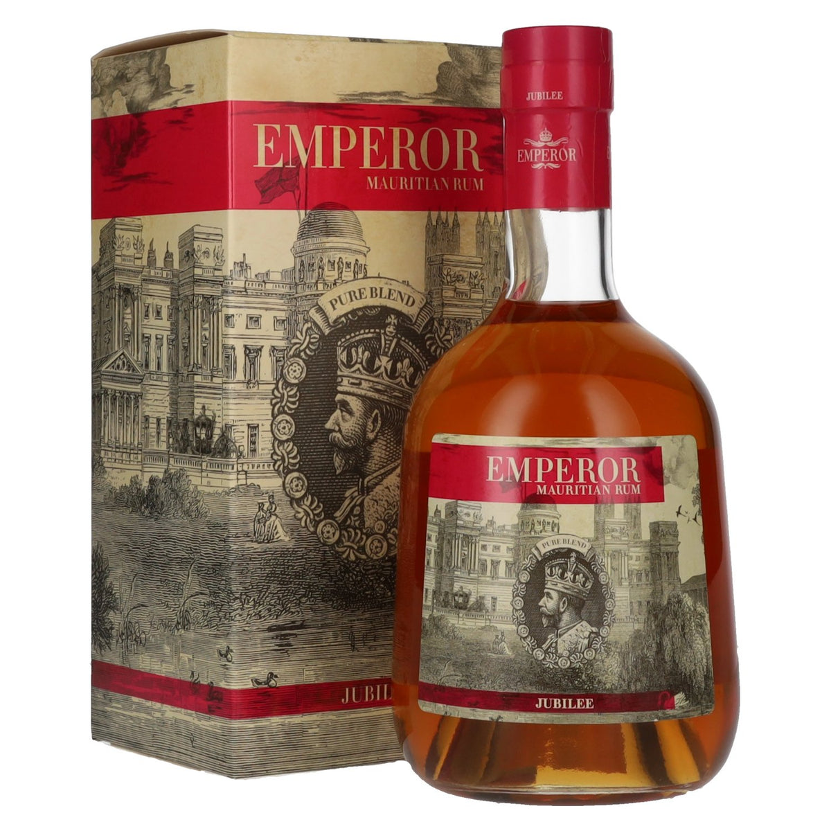Emperor Mauritian Rum JUBILEE Pure Blend 40% vol. 0.7 l in a gift box