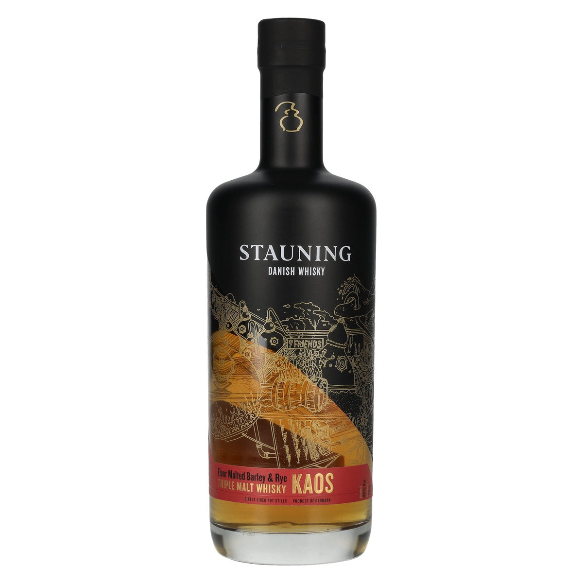Stauning KAOS Triple Malt Danish Whisky DIY Edition Lot 2 - 2023 46 % vol. 0,7 l
