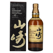 Suntory The Yamazaki 12-Year-Old Single Malt Japanese Whisky 43% ABV, 0.7 litres, in a gift box