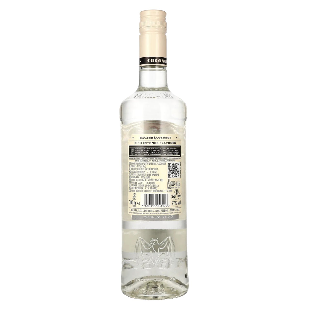 Bacardi COCONUT Spirit Drink 27% vol. 0,7l