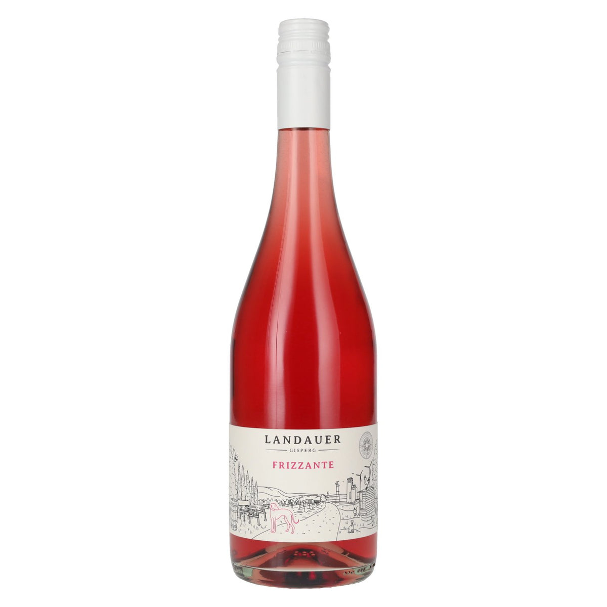Landauer Gisperg Frizzante Rosé 11% vol. 0,75 l