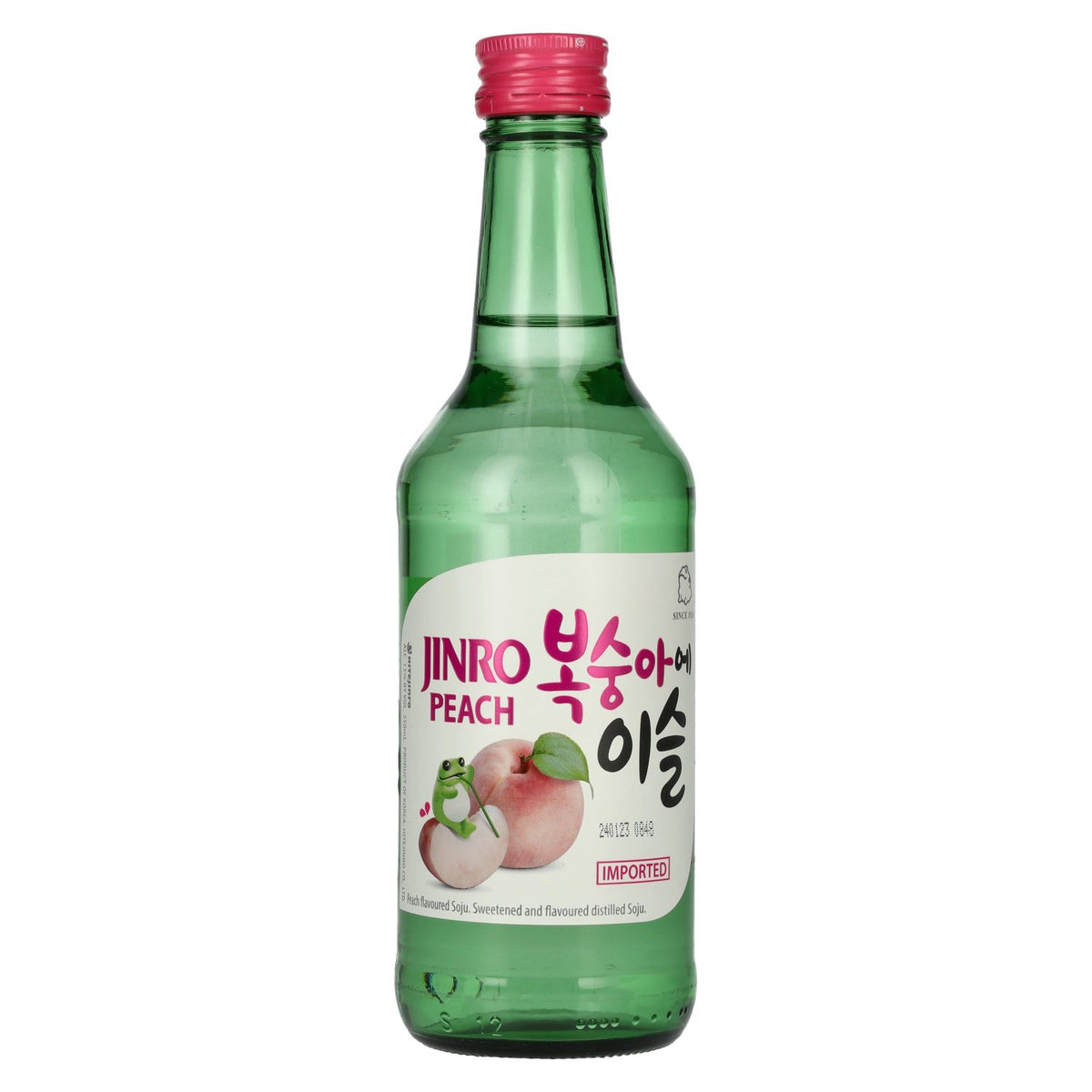 Jinro Peach 13% ABV 0.35 l
