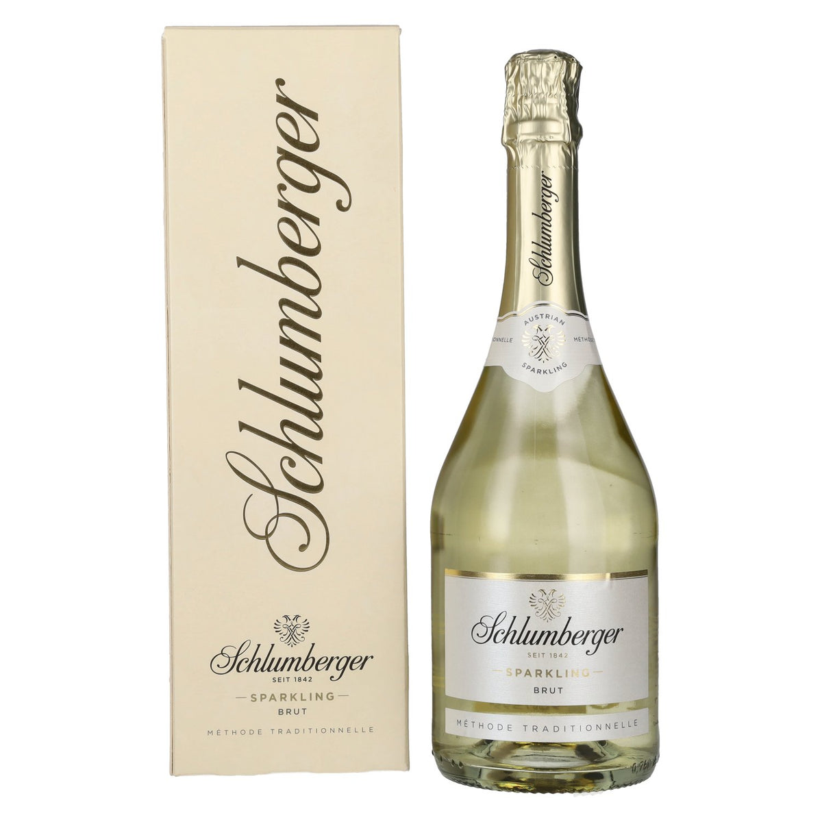 Schlumberger Sparkling KLASSIK Brut 12% Vol. 0,75l en coffret cadeau