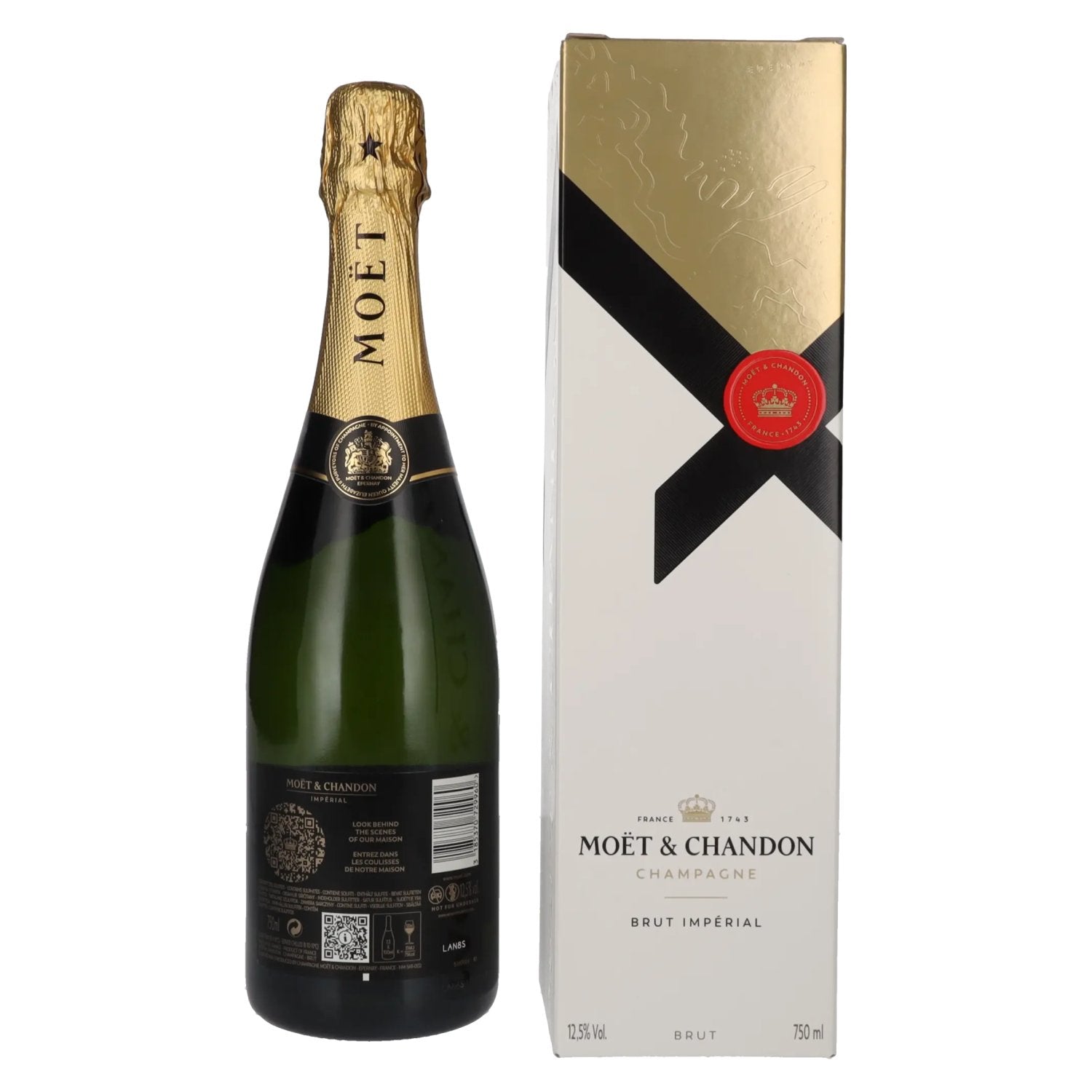 Moët & Chandon Champagne IMPÉRIAL Brut 12,5% Vol. 0,75l in Geschenkbox