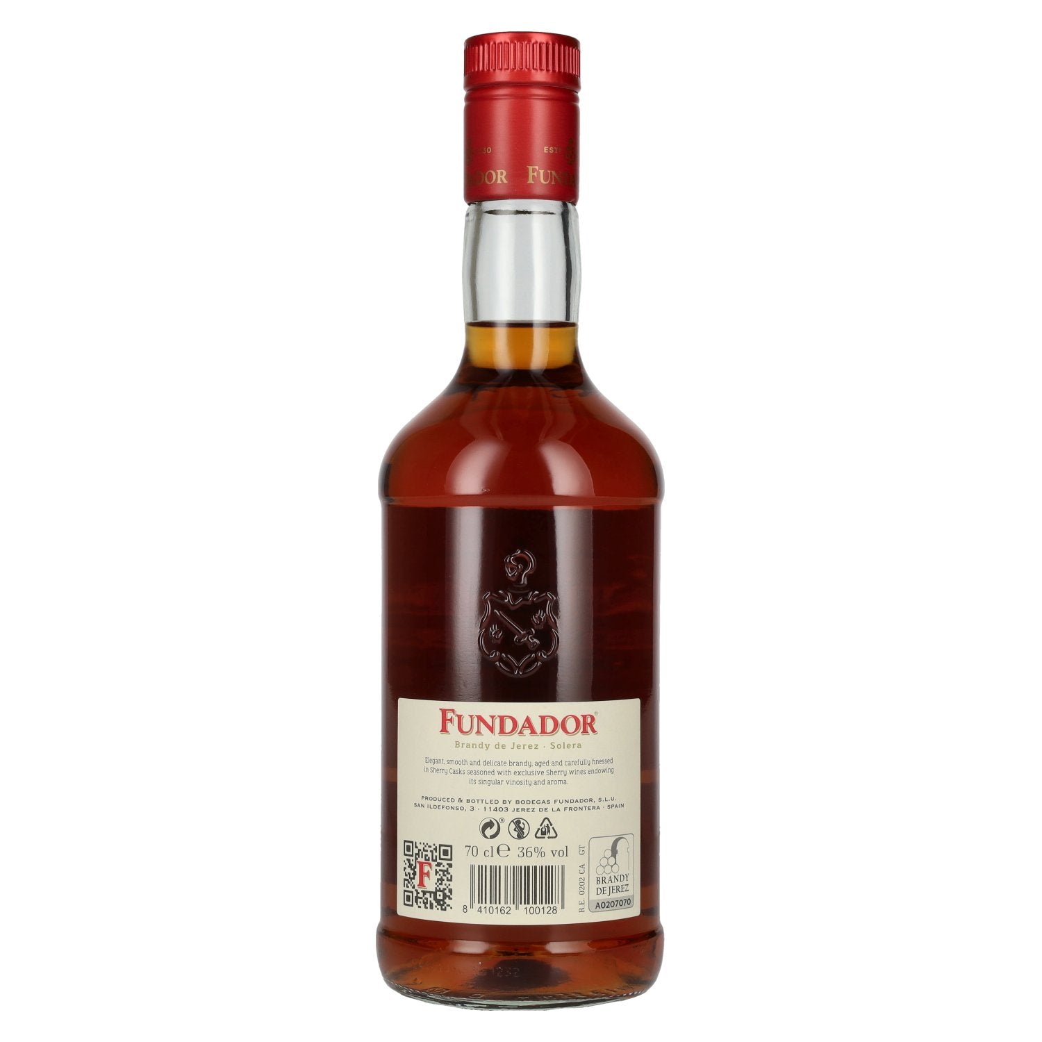 Fundador Brandy de Jerez Reserva Pedro Domecq 36% Vol. 0,7l