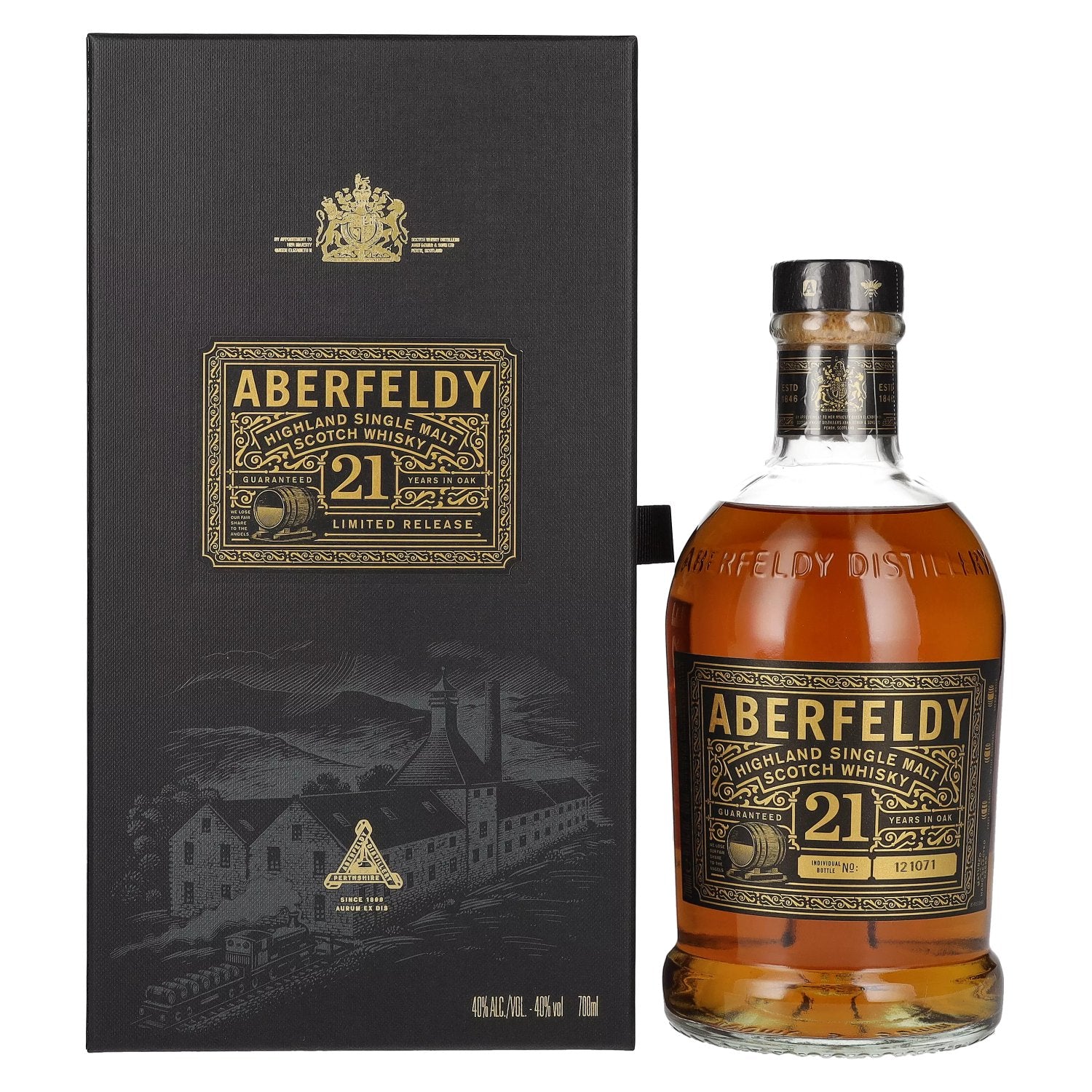 Aberfeldy 21 Years Old Highland Single Malt 40% Vol. 0,7l in geschenkverpakking