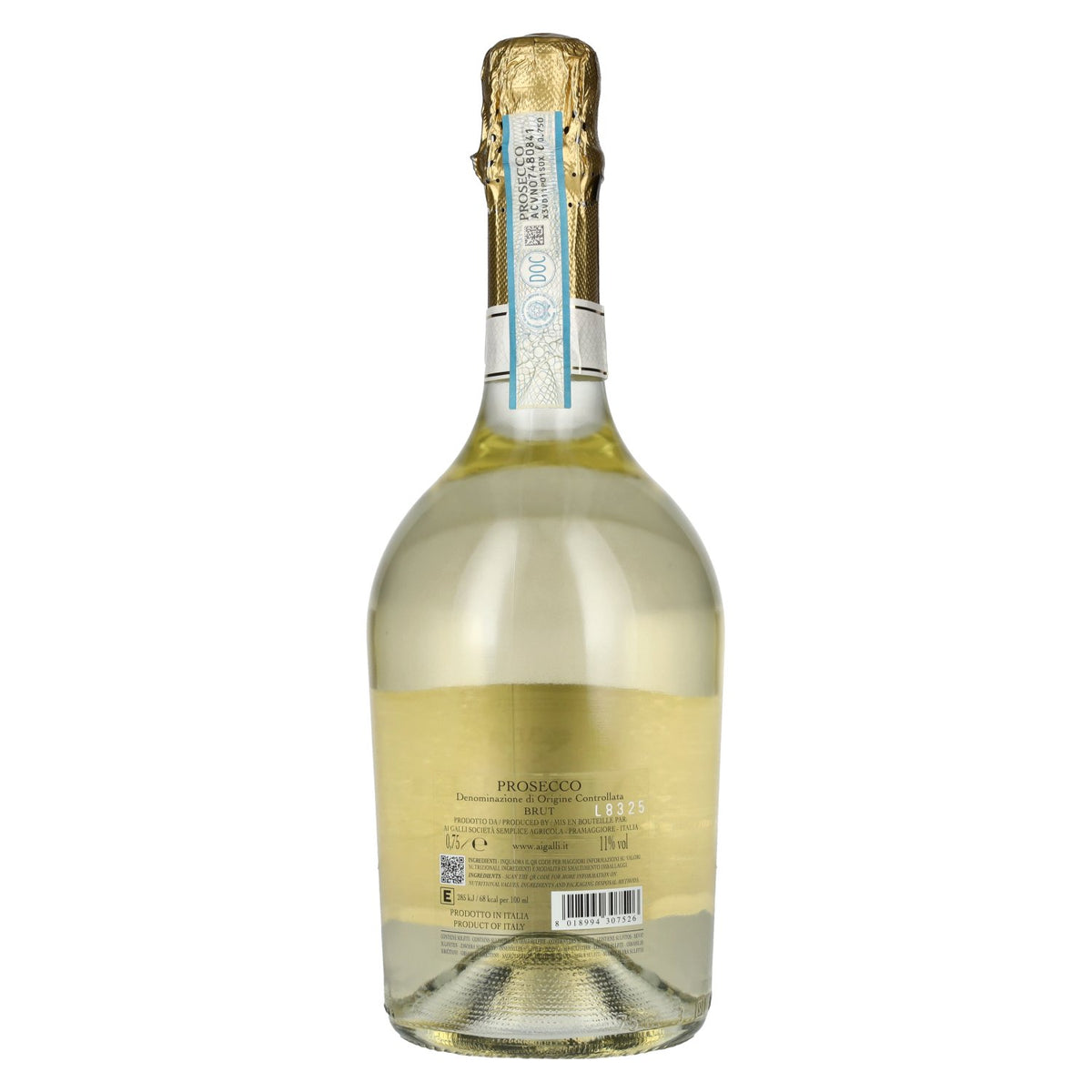 AI GALLI Prosecco Brut DOC 11% Vol. 0,75l