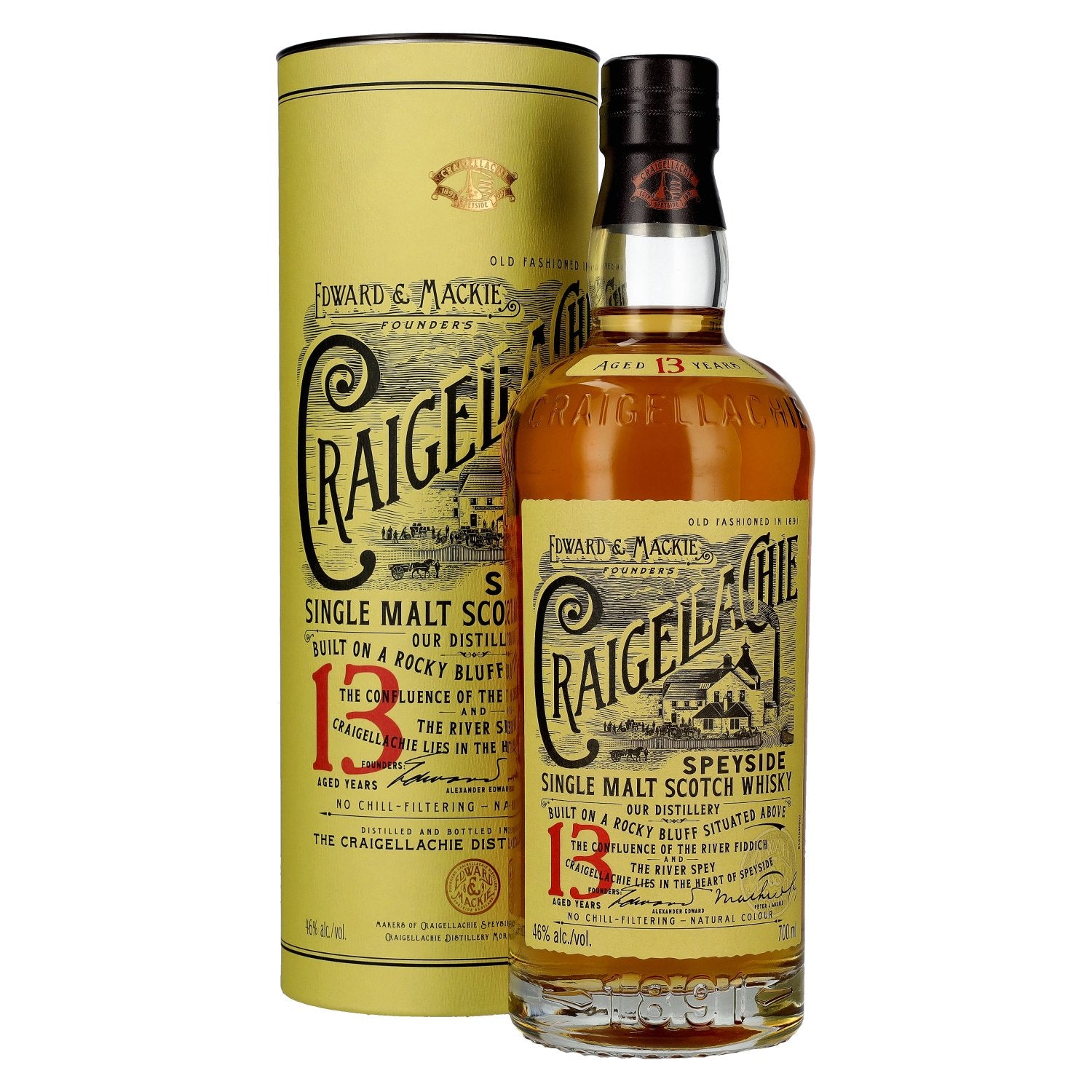 Craigellachie 13 Years Old Speyside Single Malt 46% Vol. 0,7l in Geschenkbox