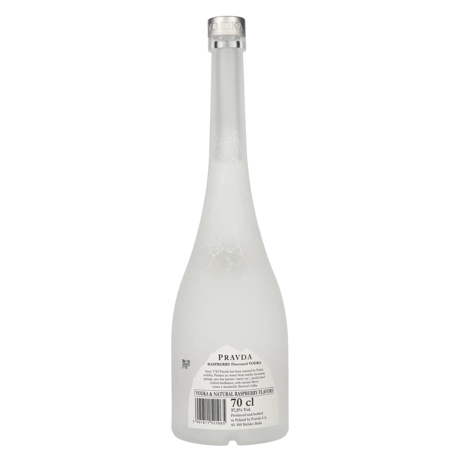 Pravda RASPBERRY Flavored Vodka 37,5% Vol. 0,7l