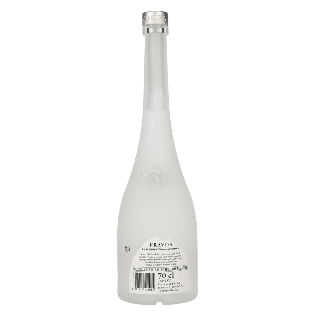 Pravda RASPBERRY Flavored Vodka 37,5% Vol. 0,7l