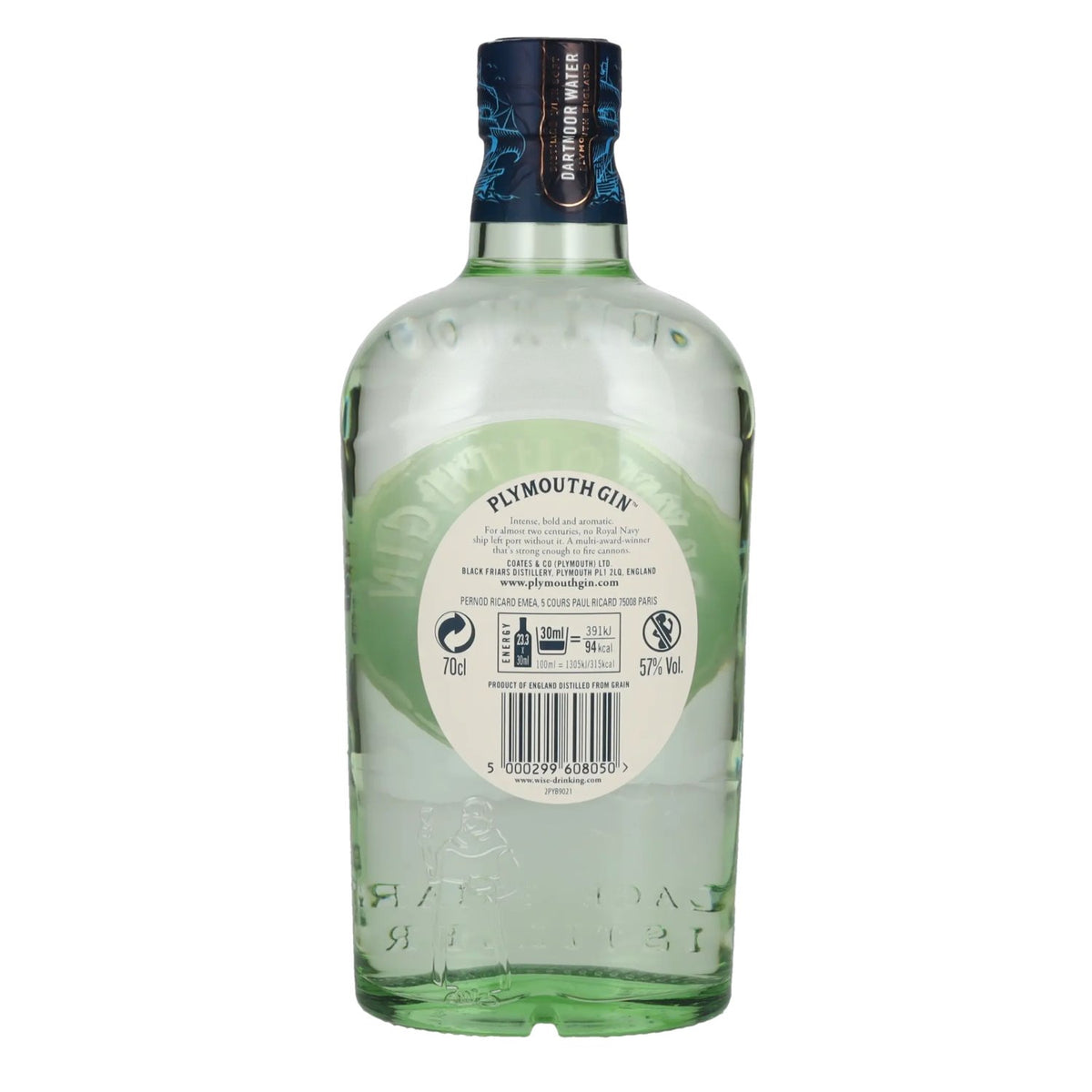 Plymouth Gin Navy Strength 57 % vol. 0,7 l