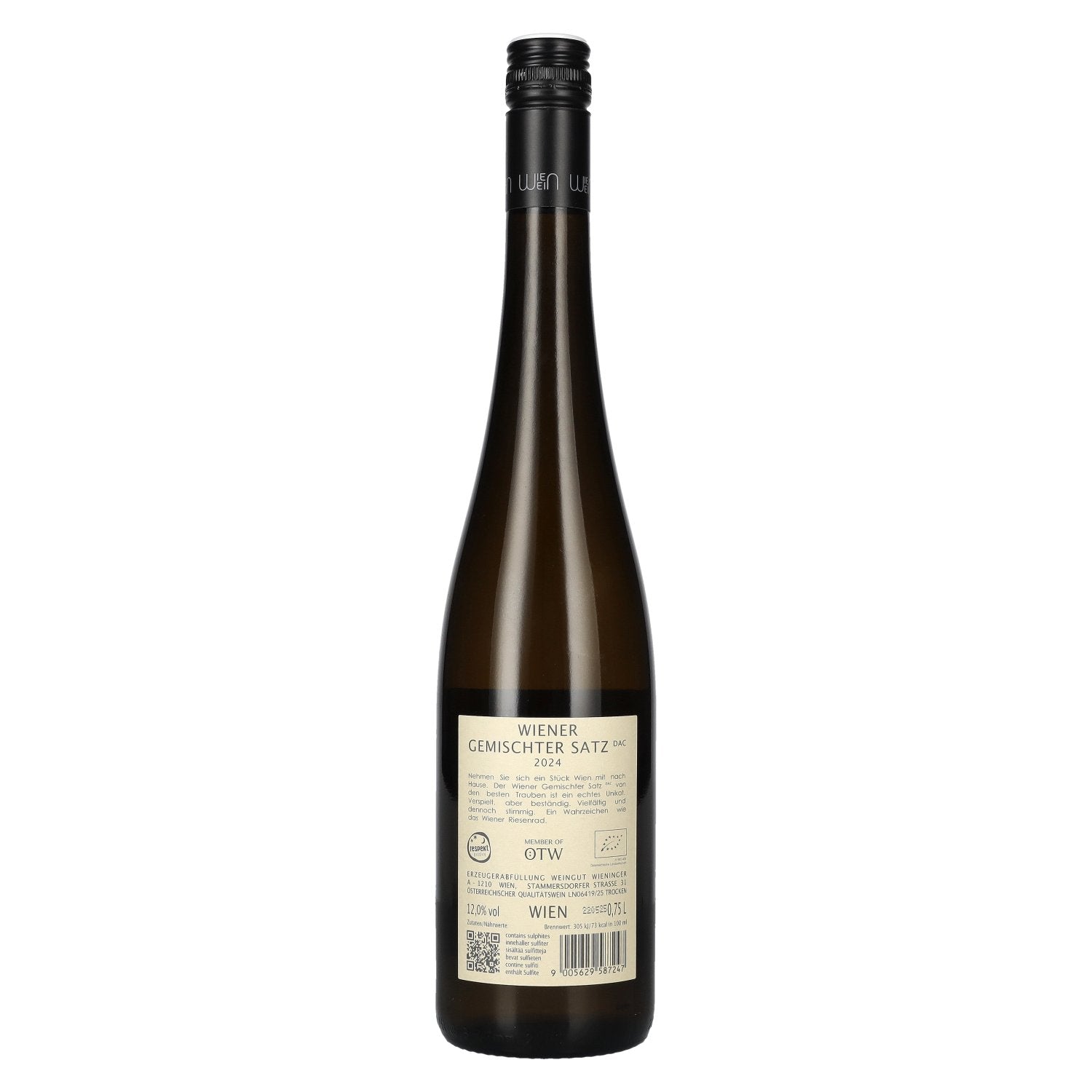 Wieninger Wiener Gemischter Satz DAC 2024 12% Vol. 0,75l