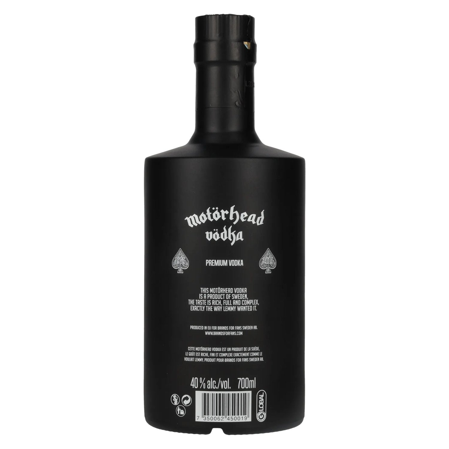 Motörhead Vödka Premium Vodka 40% Vol. 0,7l