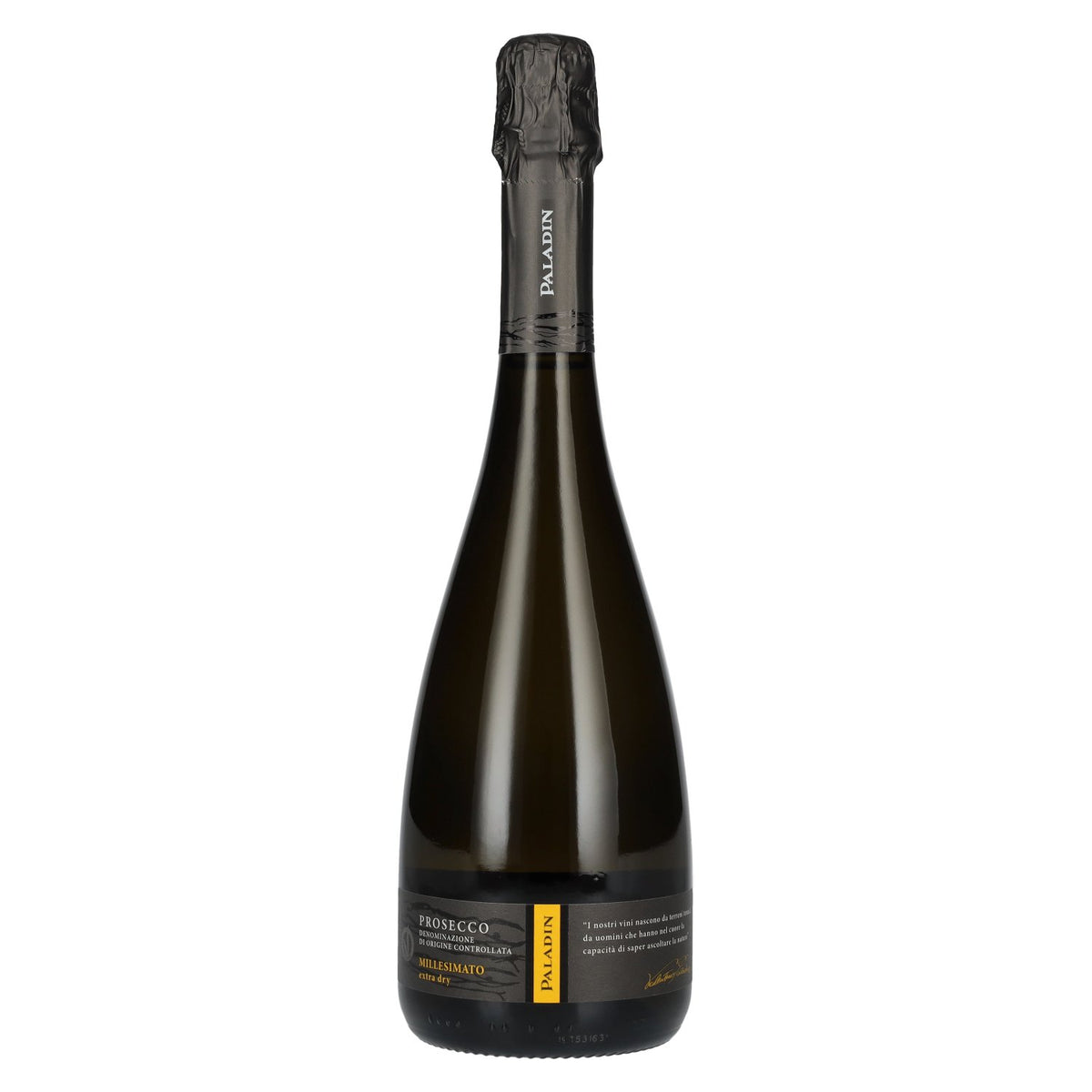 Paladin Prosecco Millesimato Extra Dry DOC 2024 11% ABV 0.75 l