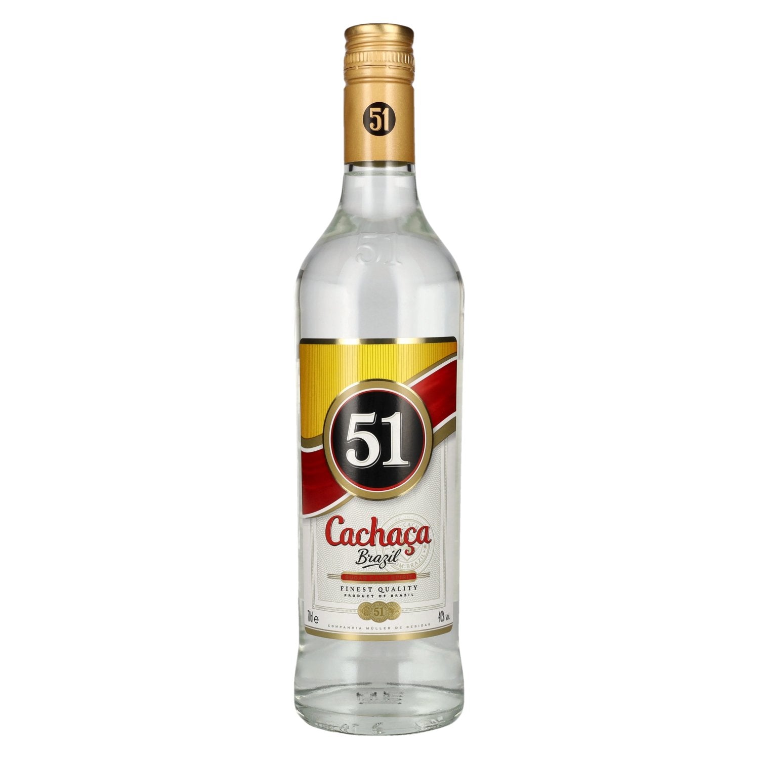 Cachaça 51 Brazil Sugar Cane Spirit 40% Vol. 0,7l
