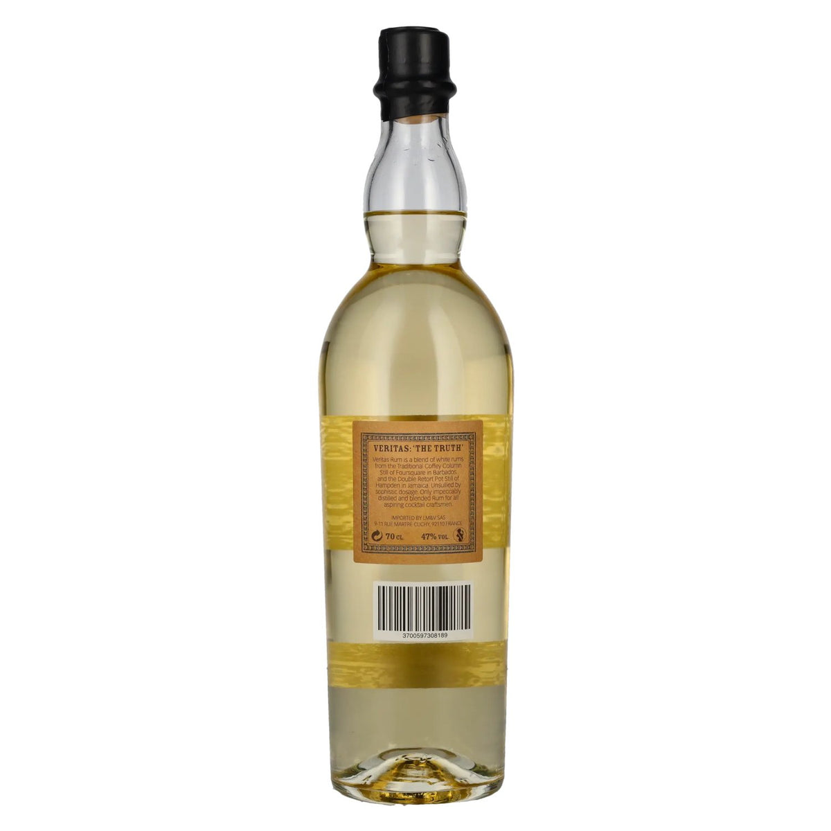 Veritas Foursquare White Blended Rum 47% ABV 0.7l