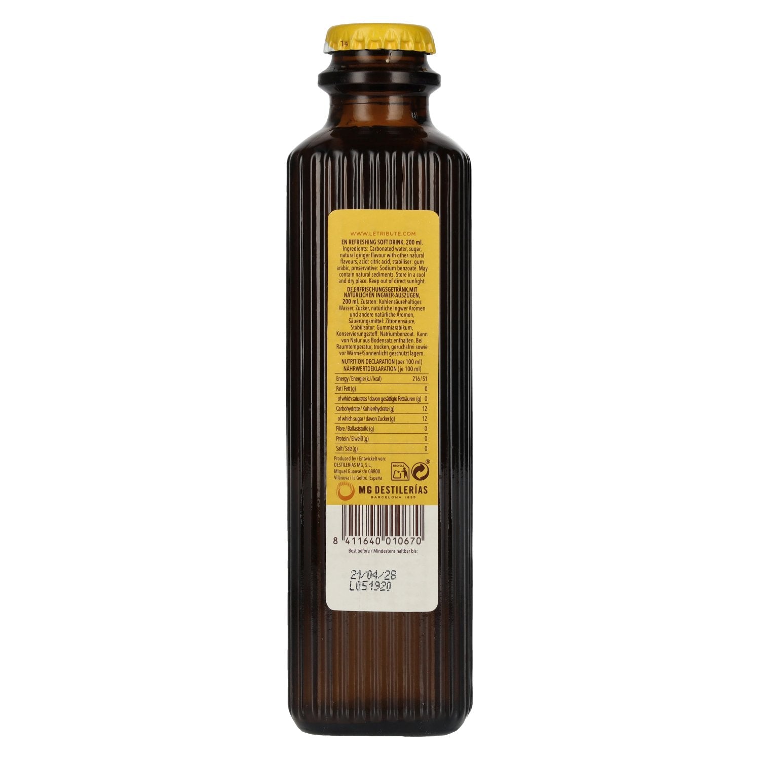 Le Tribute Ginger Beer 0,2l