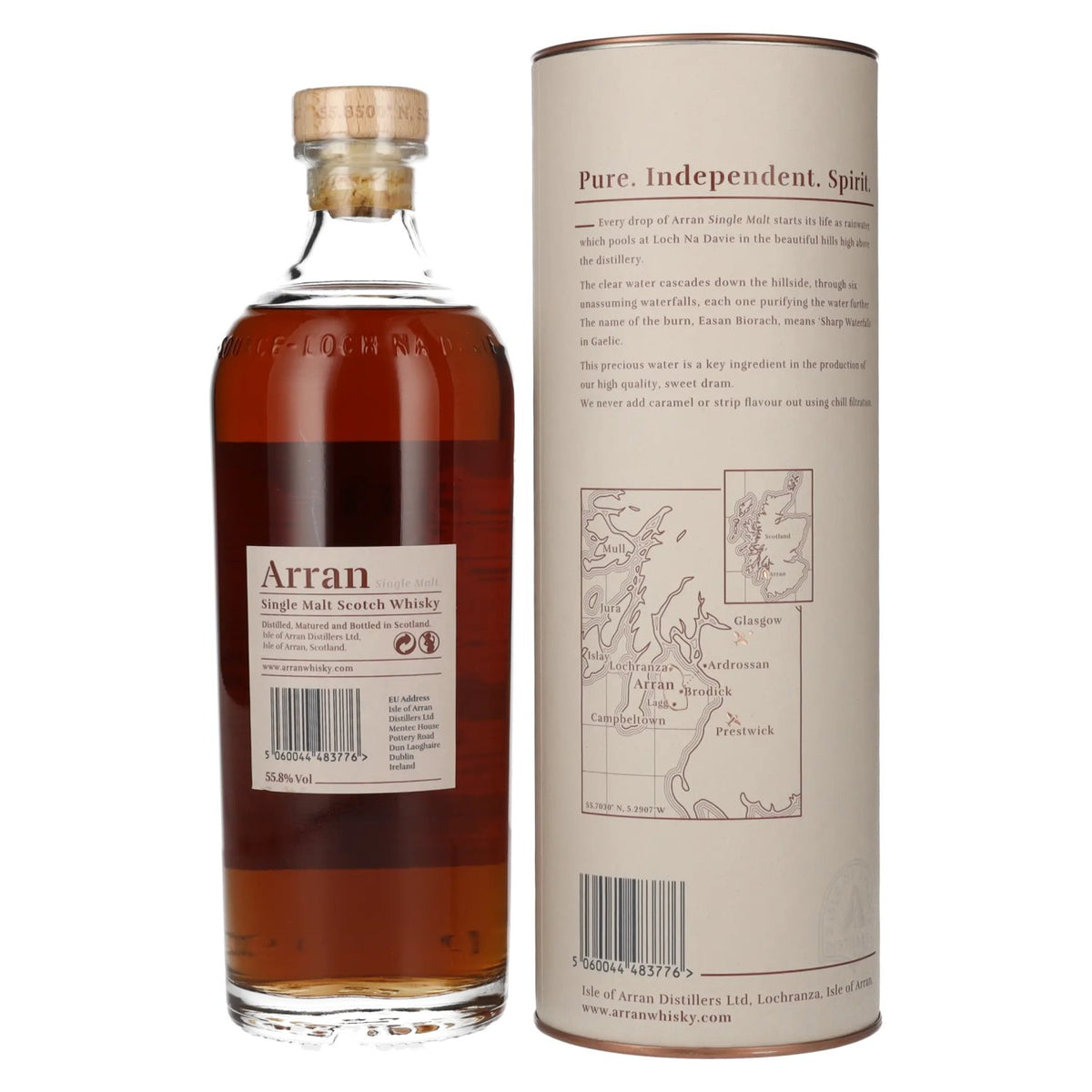 Arran Single Malt SHERRY CASK The Bodega 55,8% Vol. 0,7l in Geschenkbox
