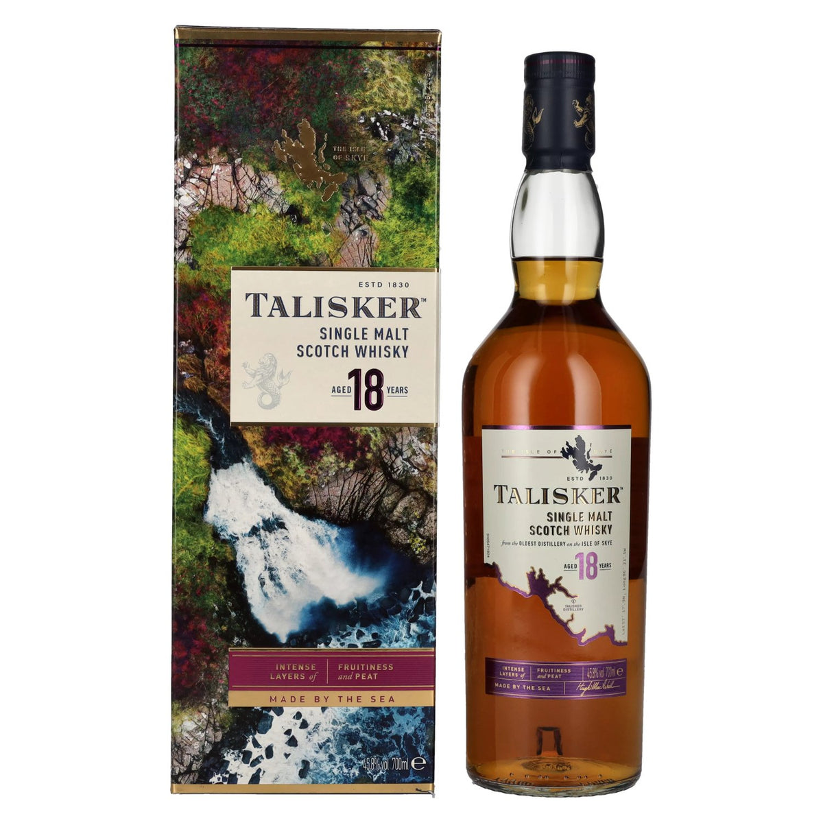 Talisker 18 Years Old Single Malt Whisky 45,8% Vol. 0,7l in Geschenkbox