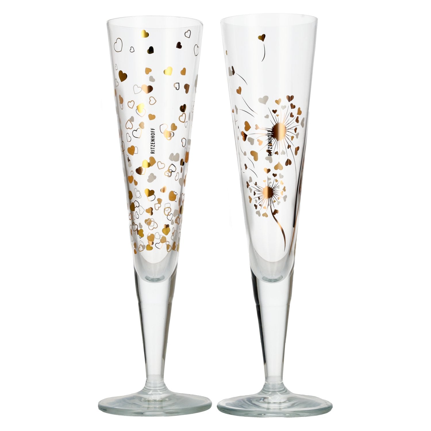 Ritzenhoff Goldnacht Champus-Duett F24 2x 0,205l