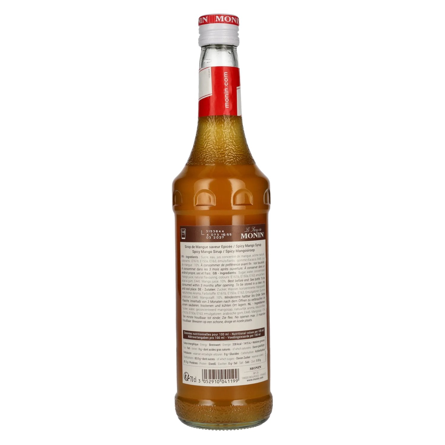 Le Sirop de Monin MANGUE PRÉCIEUSE 0,7l