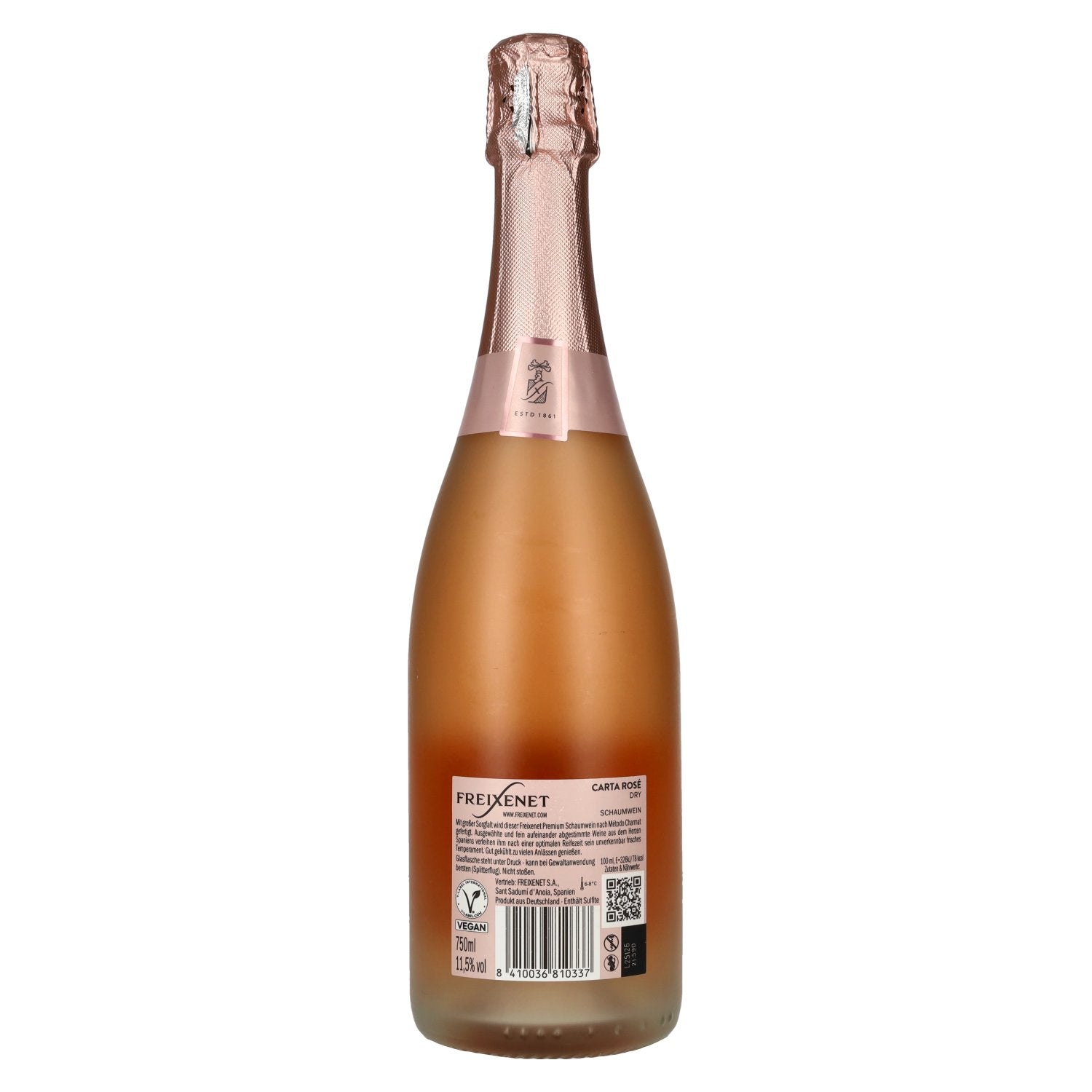 Freixenet CARTA ROSÉ Dry 11,5% Vol. 0,75l
