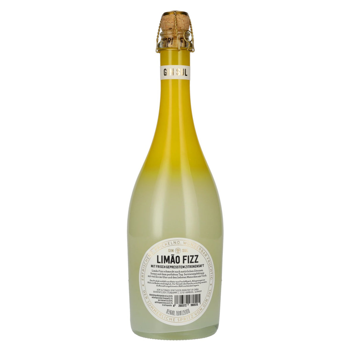 Gin Sul Limão Fizz 10,5% vol. 0,75 l