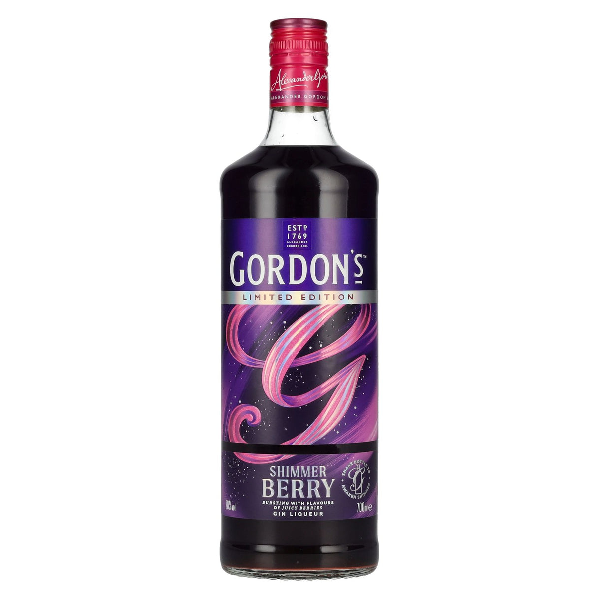 Gordon's Shimmer Berry Gin Likeur Limited Edition 20% vol. 0,7 l