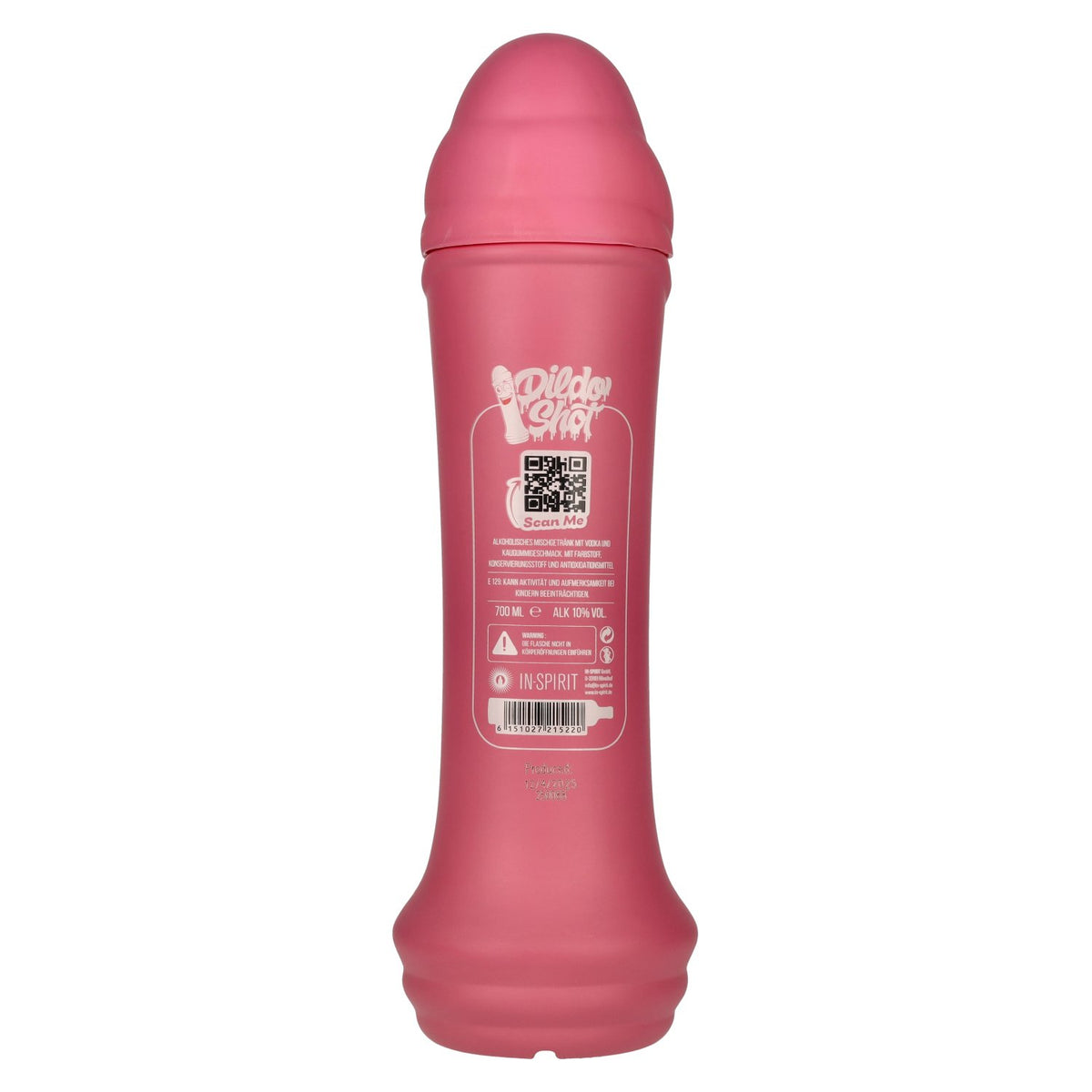 Dildo Shot à la vodka et au chewing-gum, 10 % vol., 0,7 l
