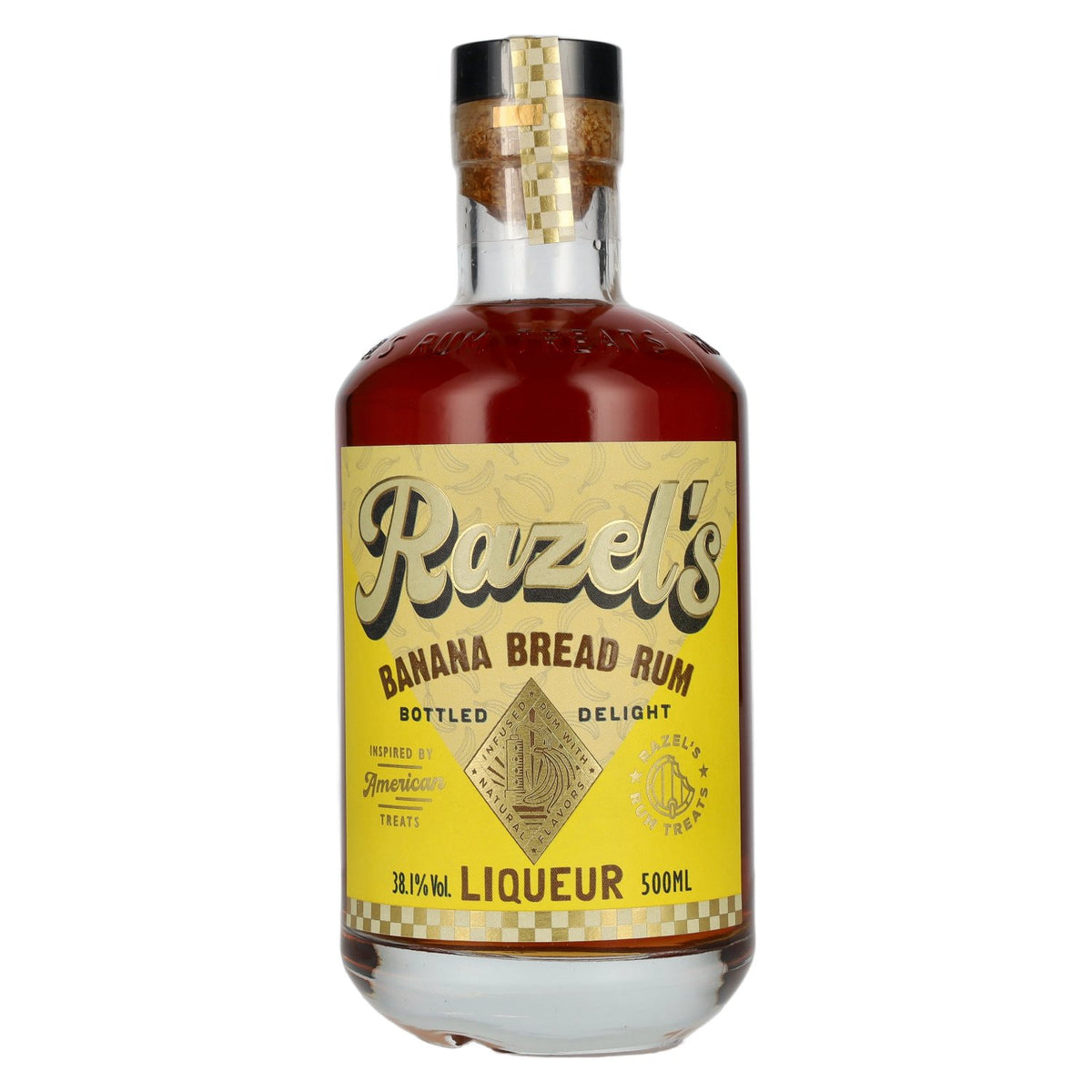 Razel's Banana Bread Rum Liqueur 38.1% ABV 0.5l