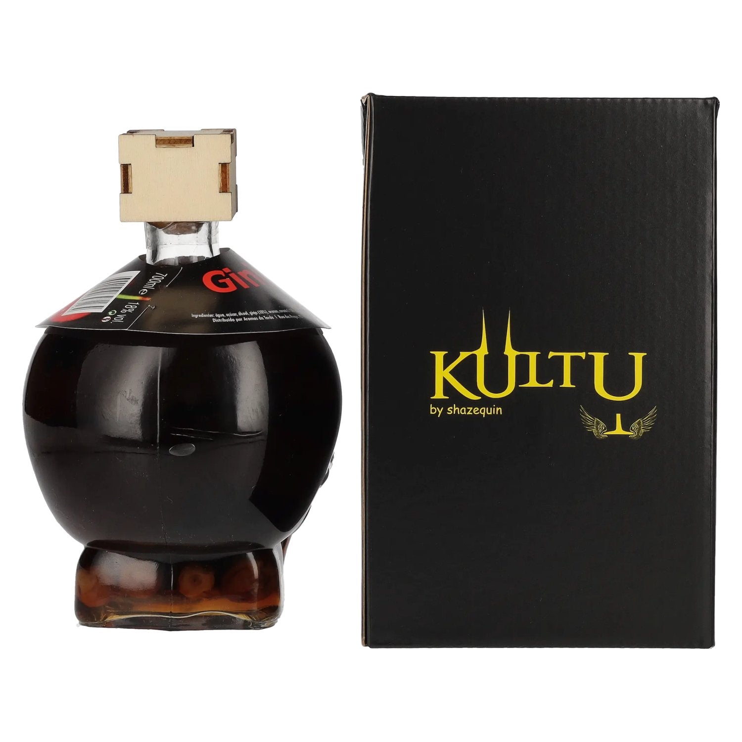 Kultu Ginja Cherry Liquor 18% Vol. 0,7l in gift box
