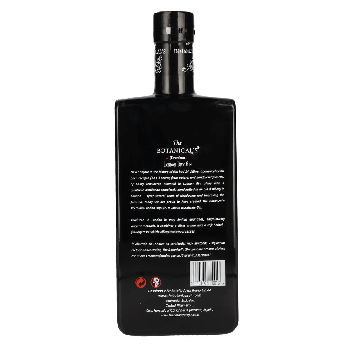 The Botanical's Premium London Dry Gin 42,5% Vol. 0,7l
