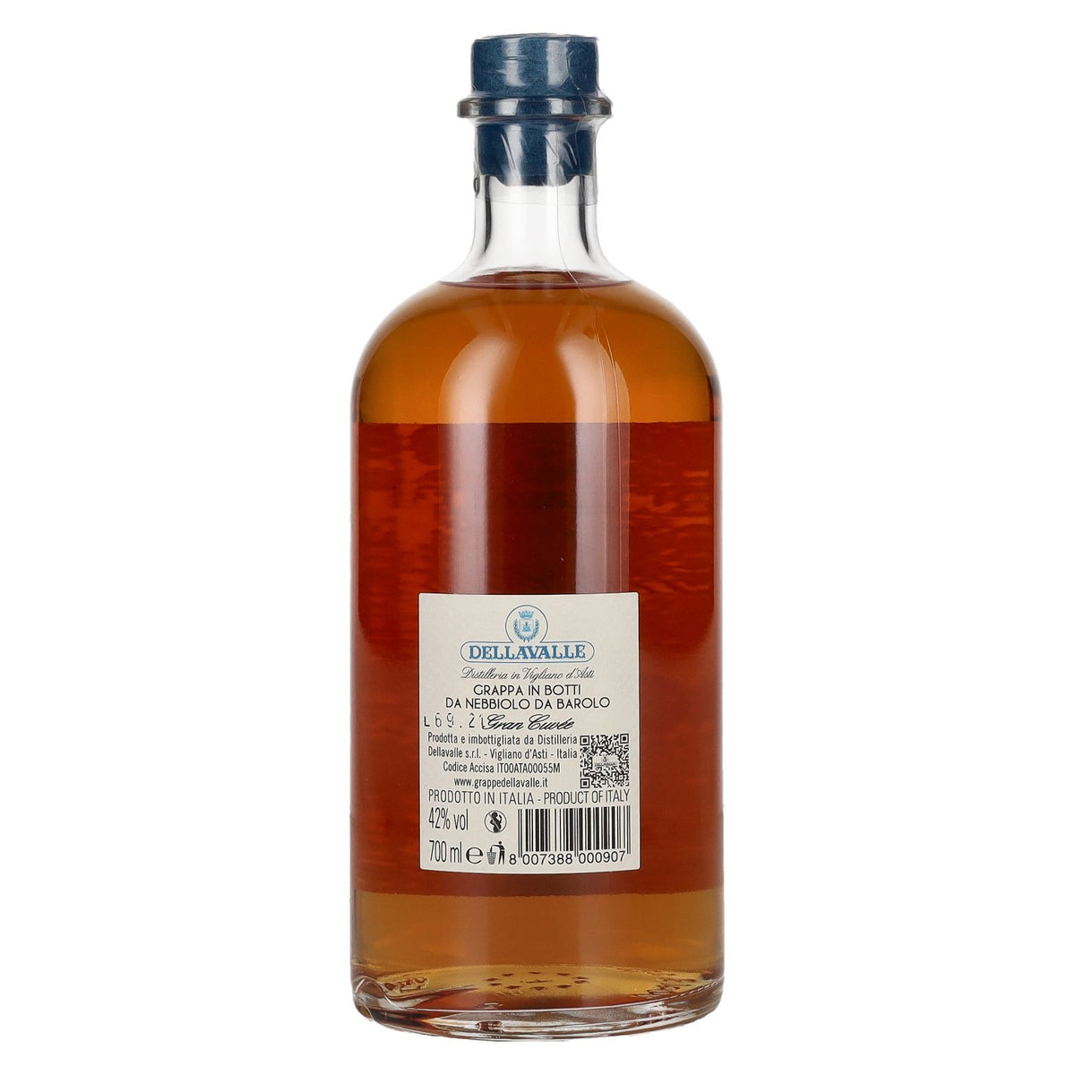Dellavalle GRAPPA NEBBIOLO DA BAROLO Gran Cuvée 42% vol. 0,7 l