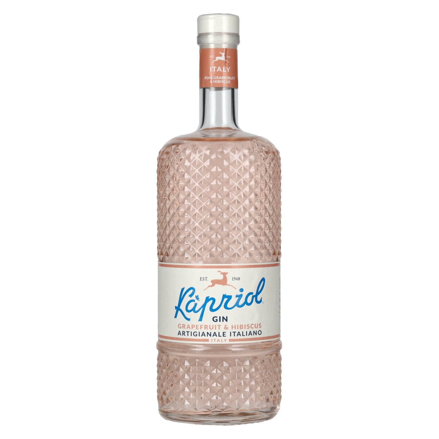 Kapriol GRAPEFRUIT &amp; HIBISCUS Artigianale Italiano 40,7% Vol. 0,7l