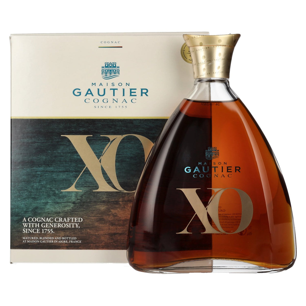 Gautier Cognac XO 40% Vol. 0,7l in Geschenkbox