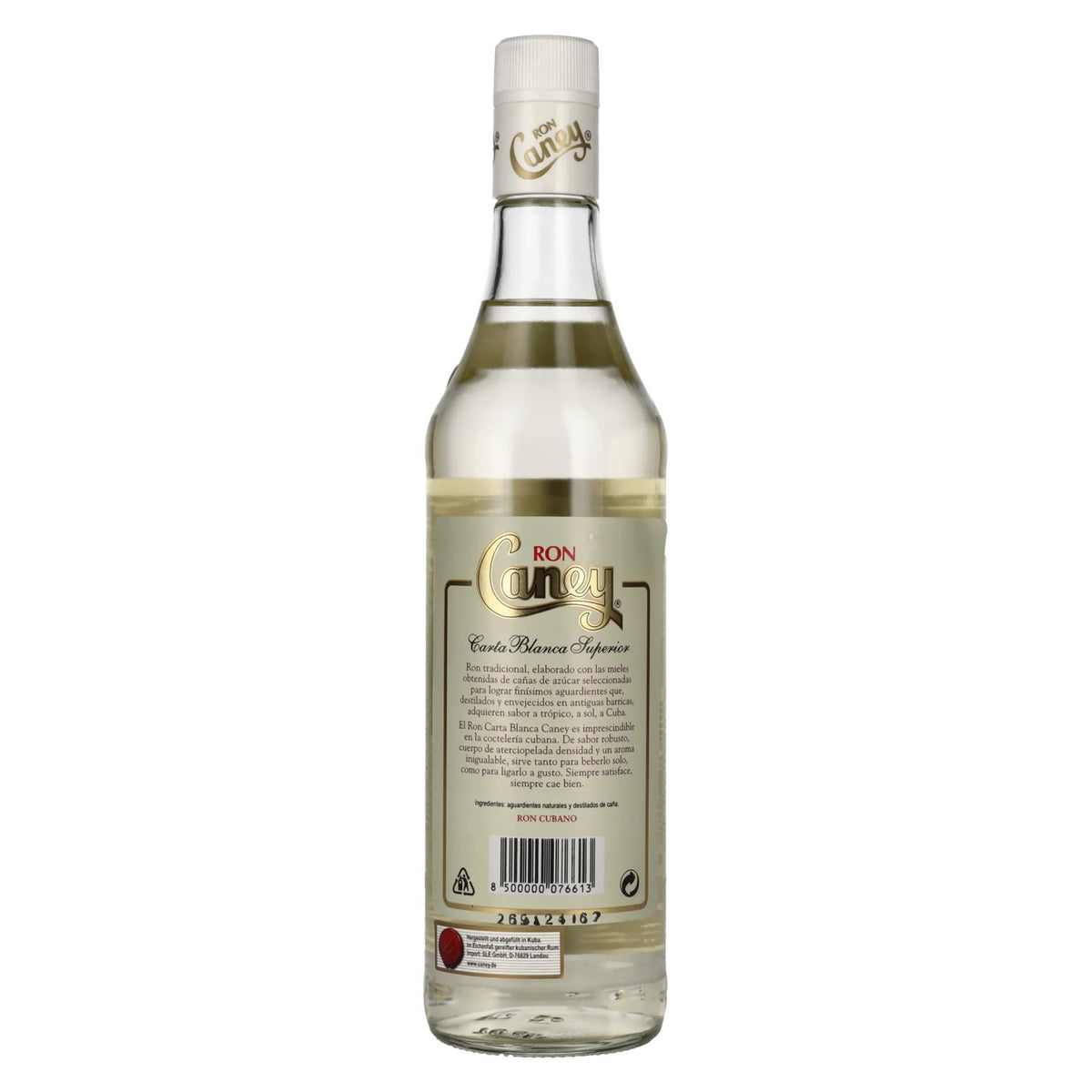 Ron Caney Carta Blanca Superior 38% ABV 0.7l